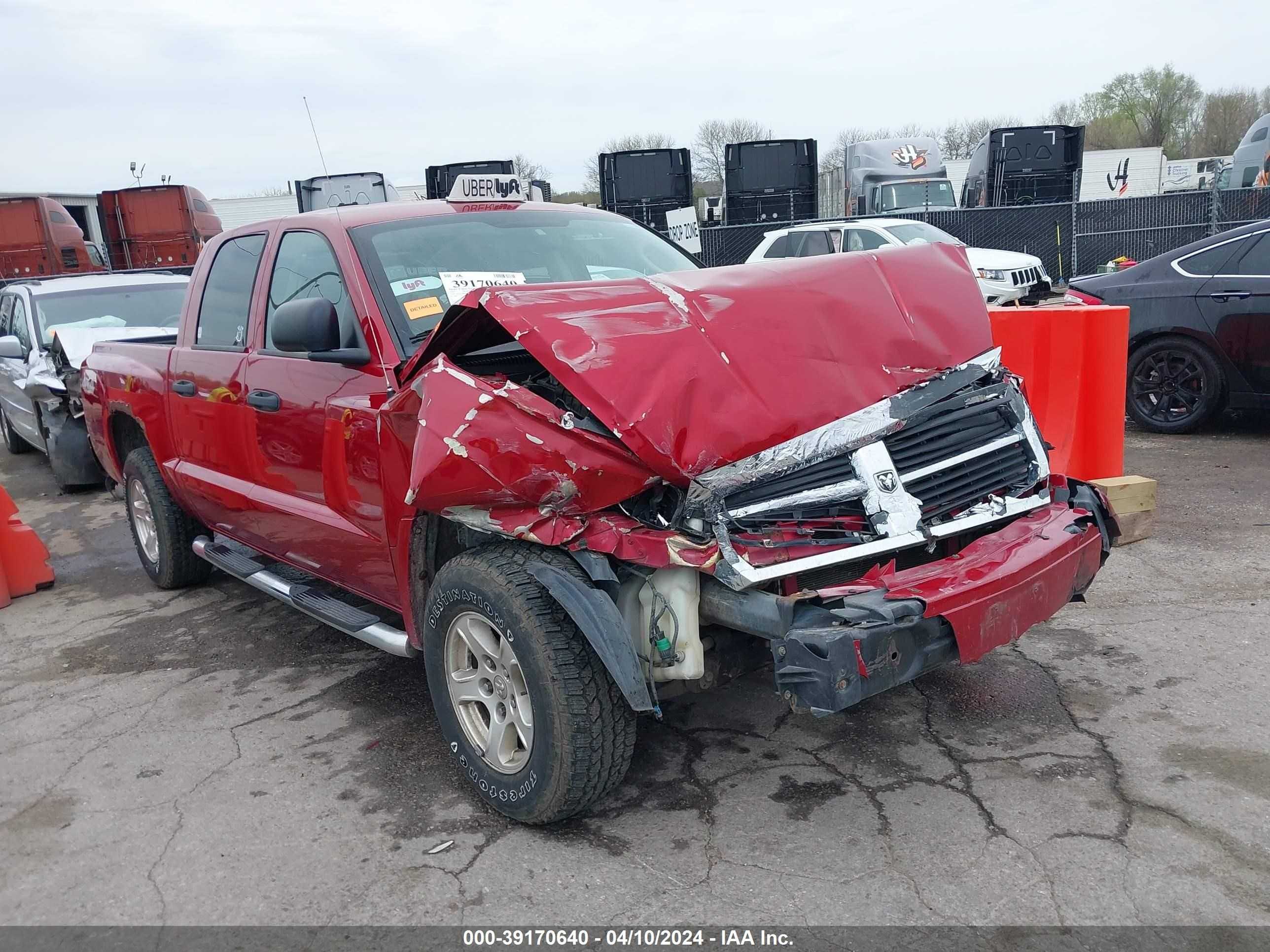 DODGE DAKOTA 2007 1d7hw48k07s103759