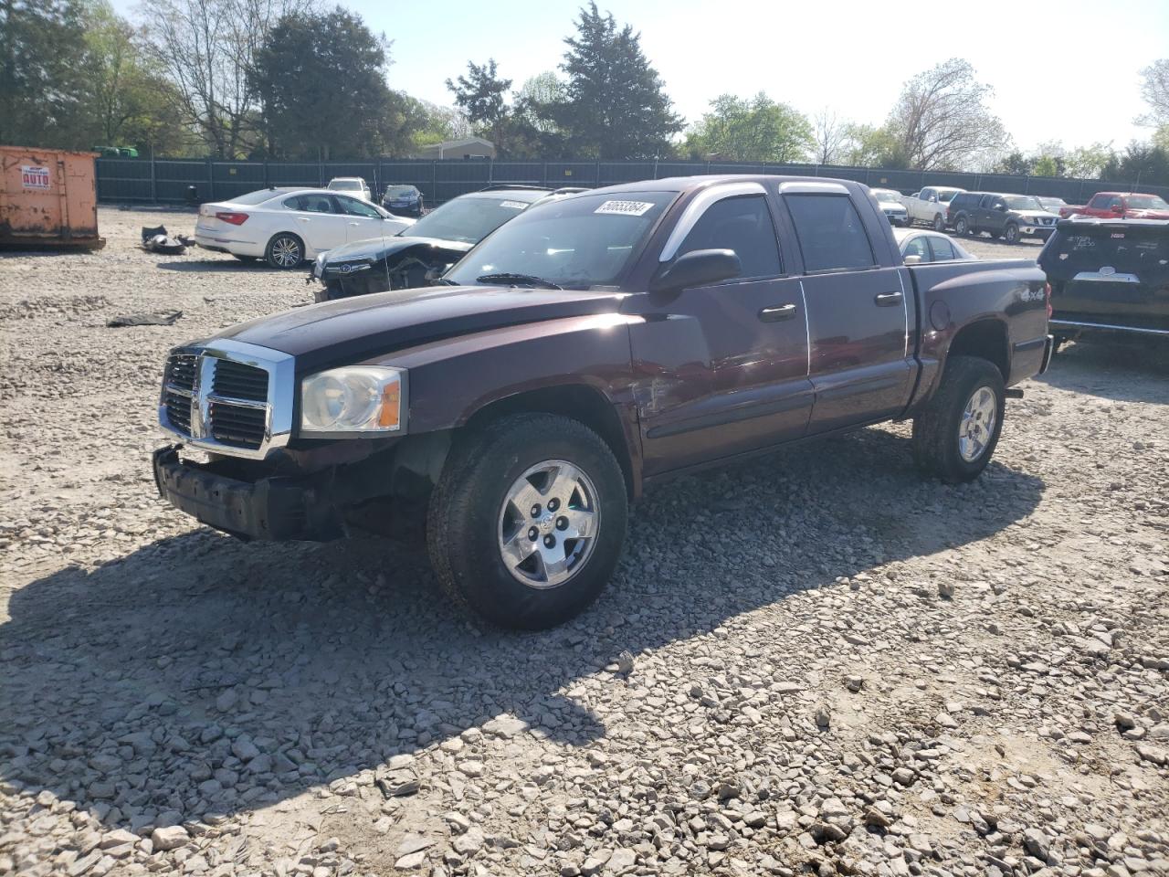 DODGE DAKOTA 2005 1d7hw48n05s137109