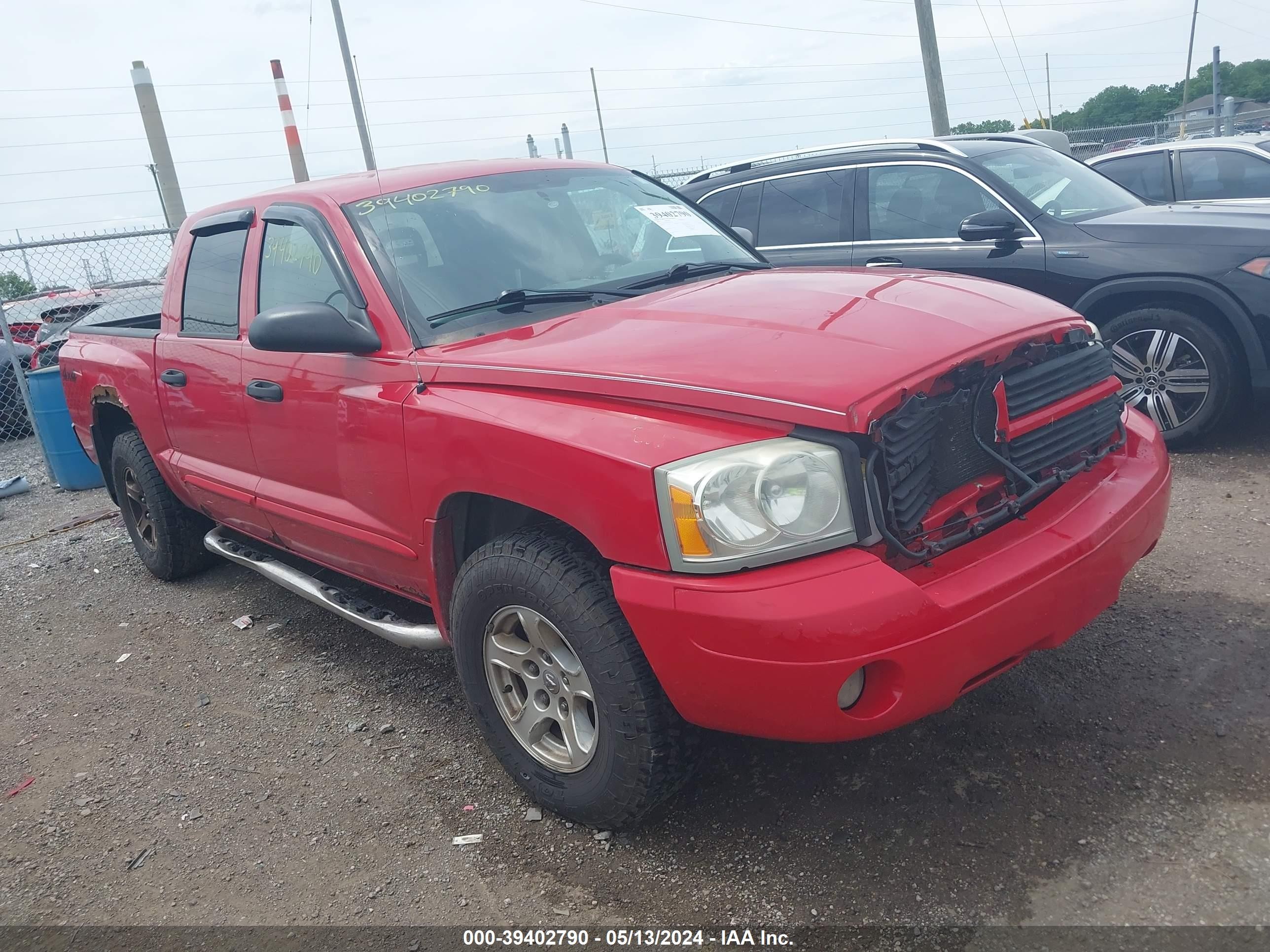 DODGE DAKOTA 2006 1d7hw48n06s542288