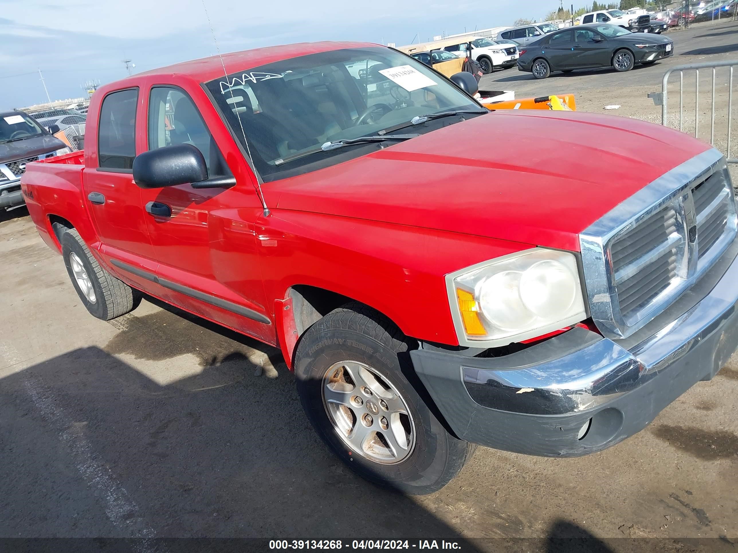 DODGE DAKOTA 2005 1d7hw48n15s253984