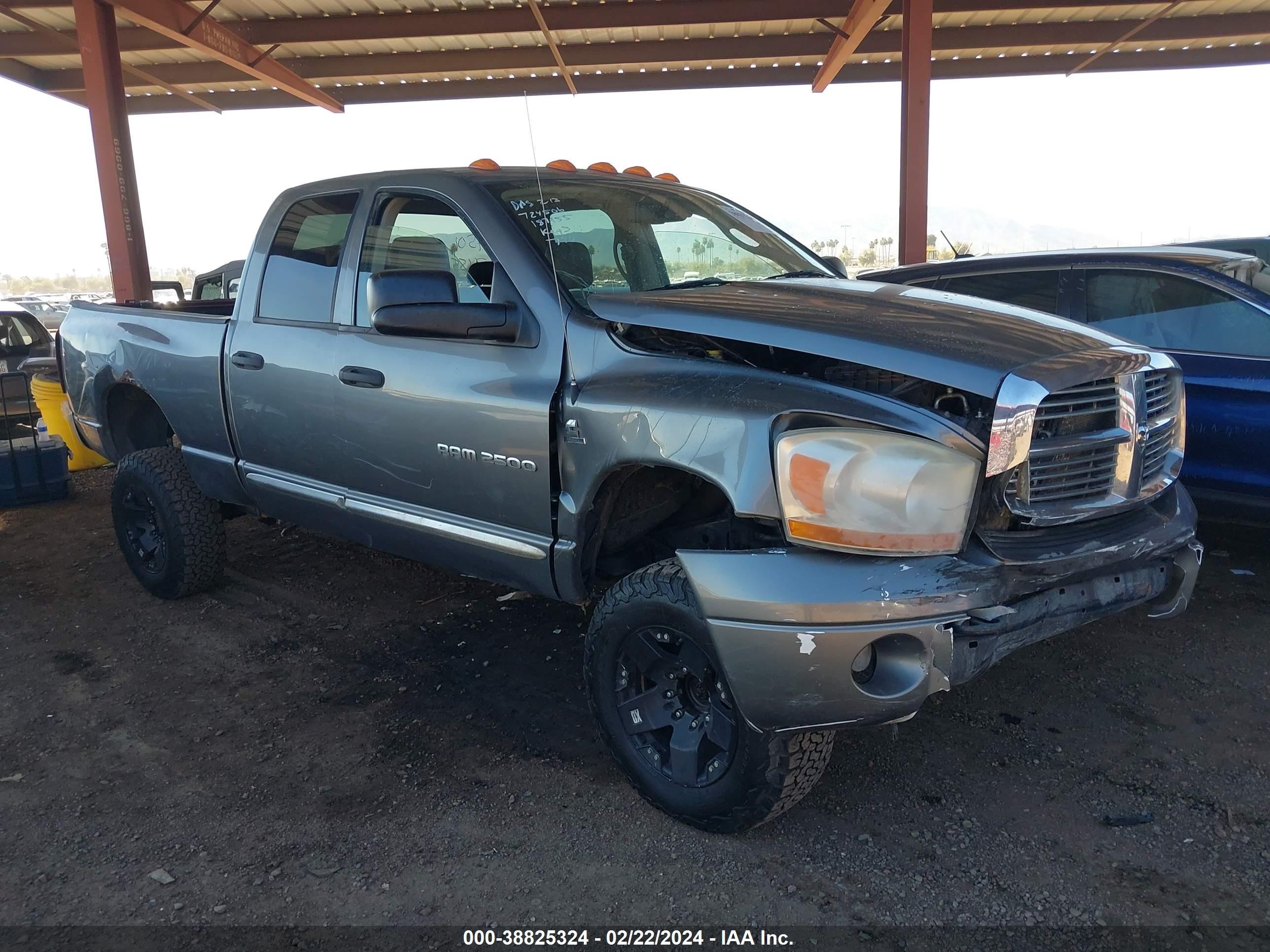 DODGE RAM 2006 1d7ks28c06j187455