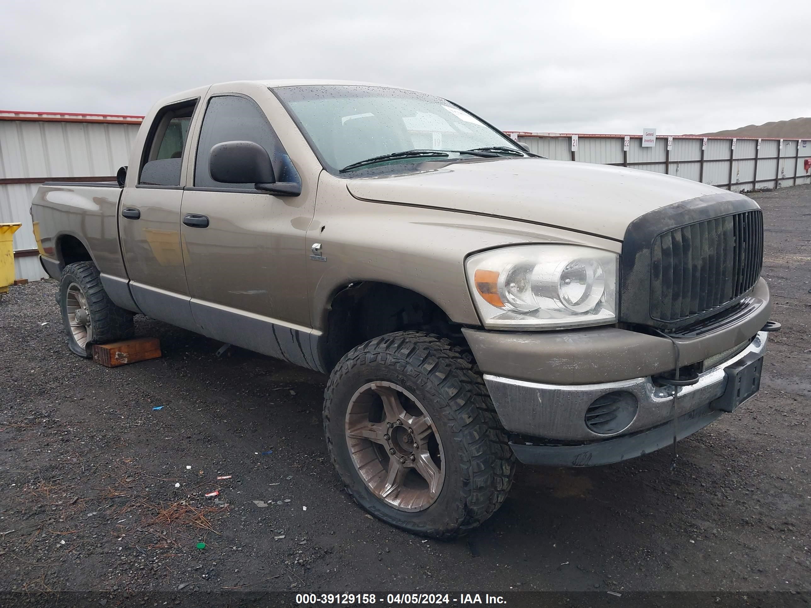 DODGE RAM 2007 1d7ks28c47j565360