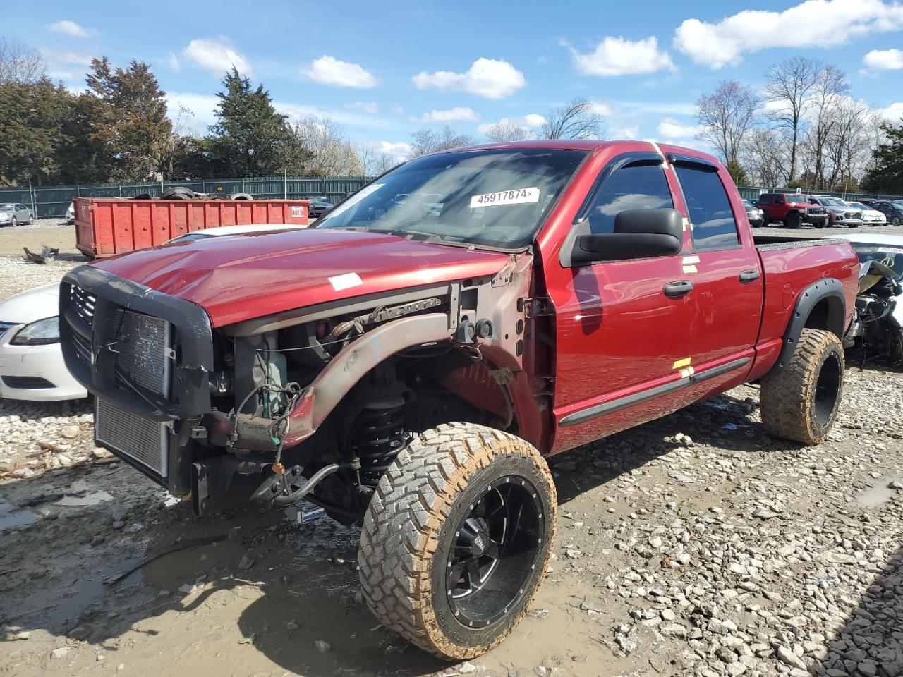 DODGE RAM 2007 1d7ks28c67j534613