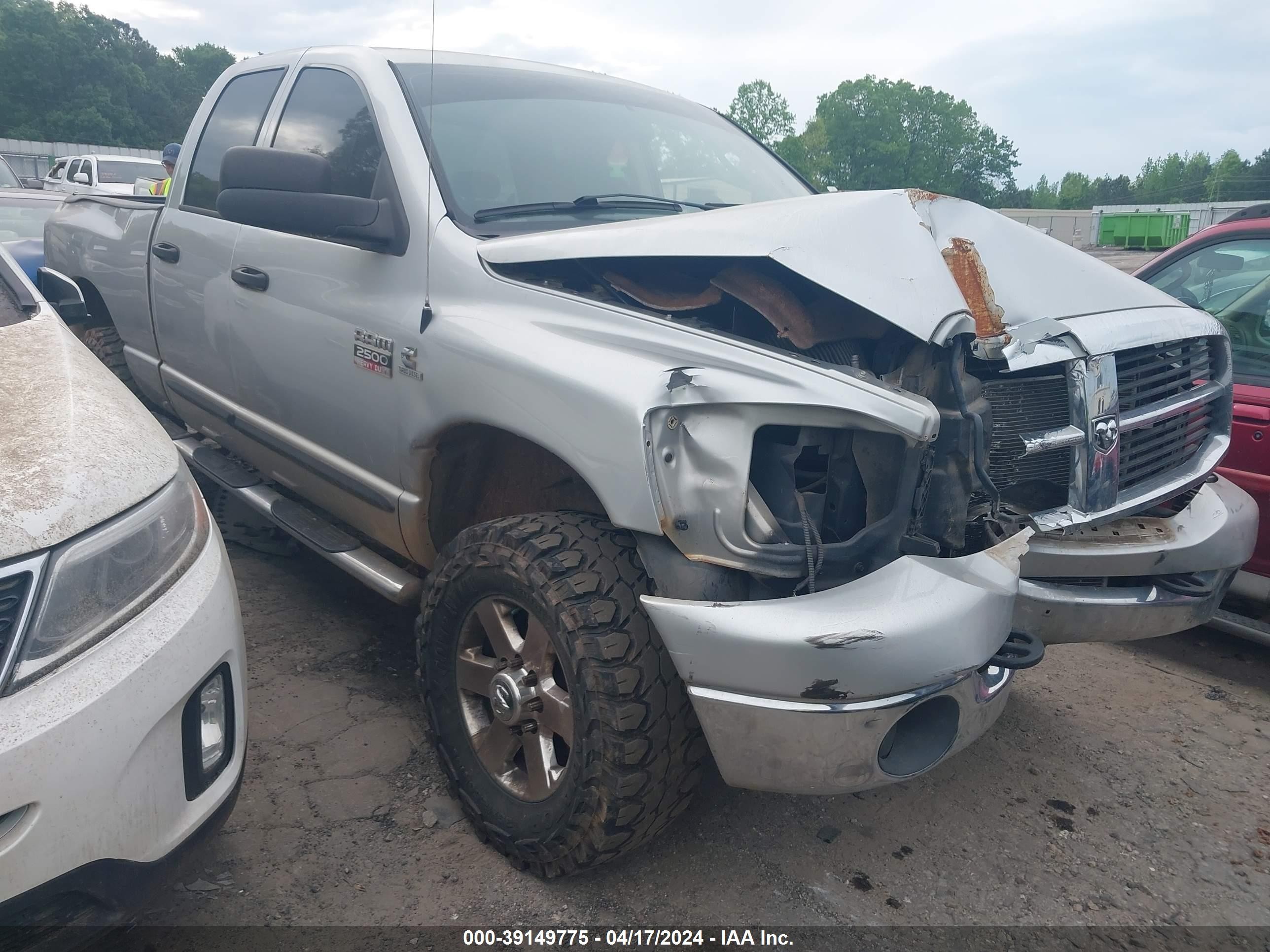 DODGE RAM 2007 1d7ks28c77j550948