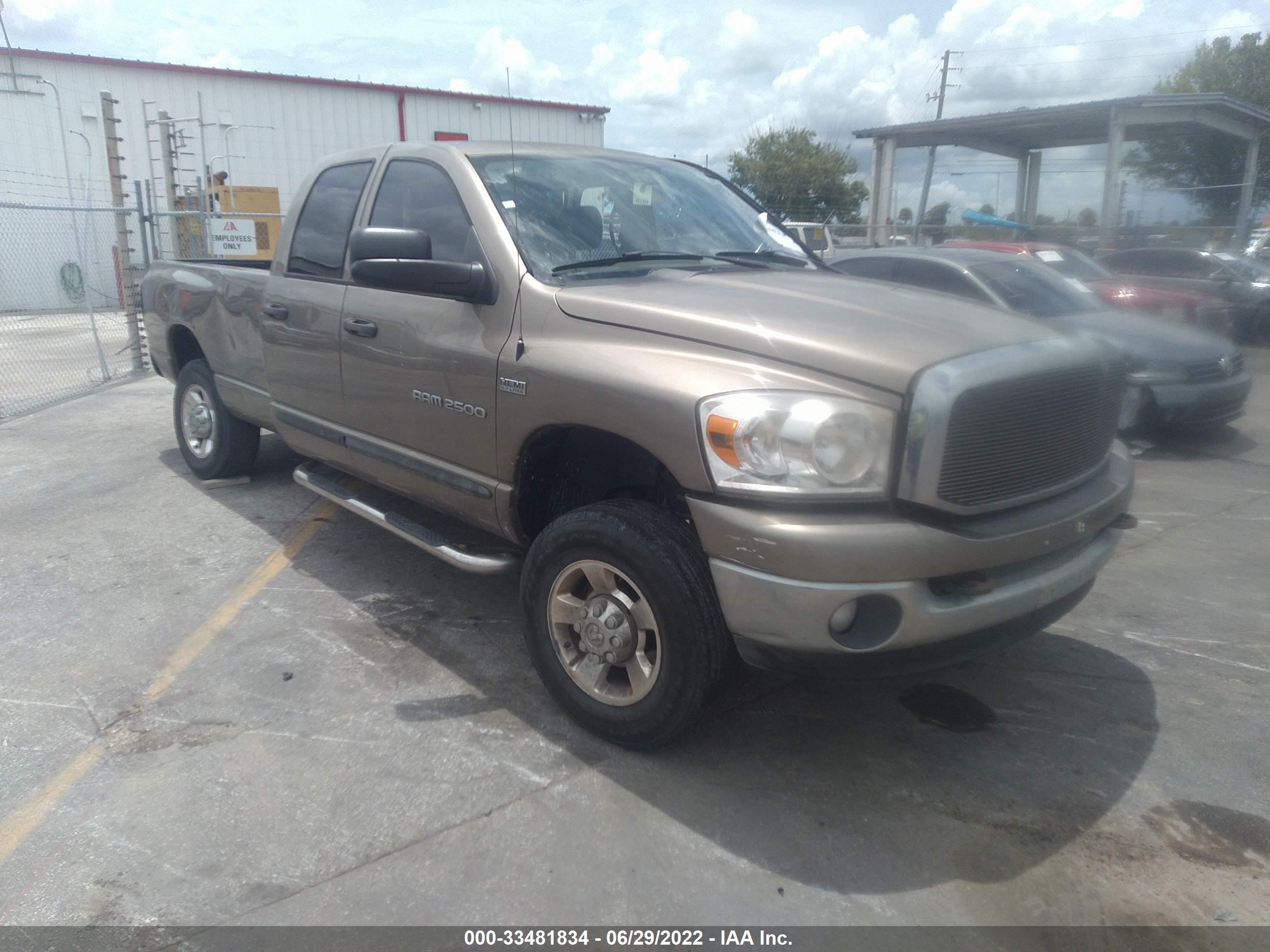 DODGE RAM 2006 1d7ks28d36j223664