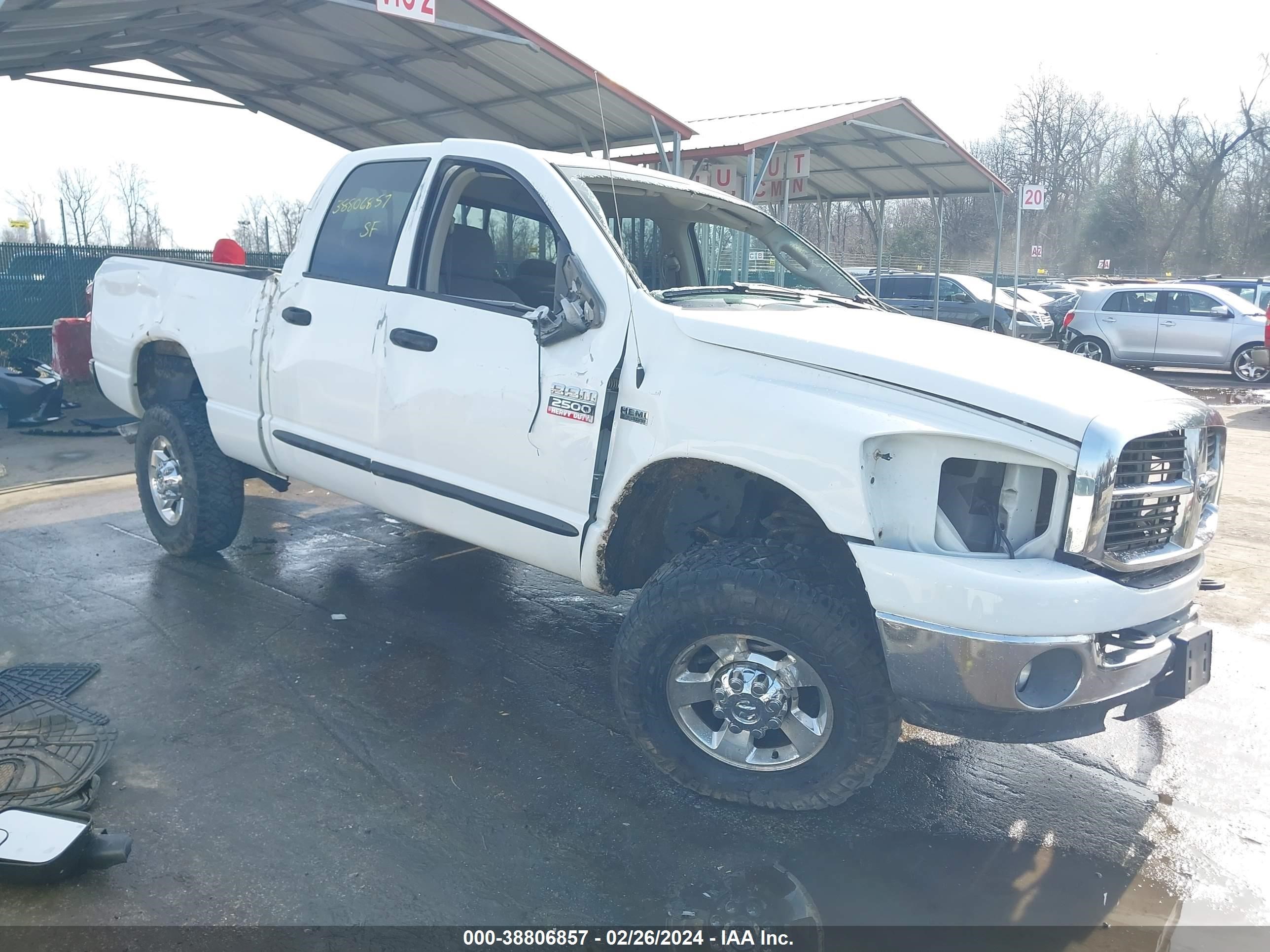 DODGE RAM 2007 1d7ks28d97j568893