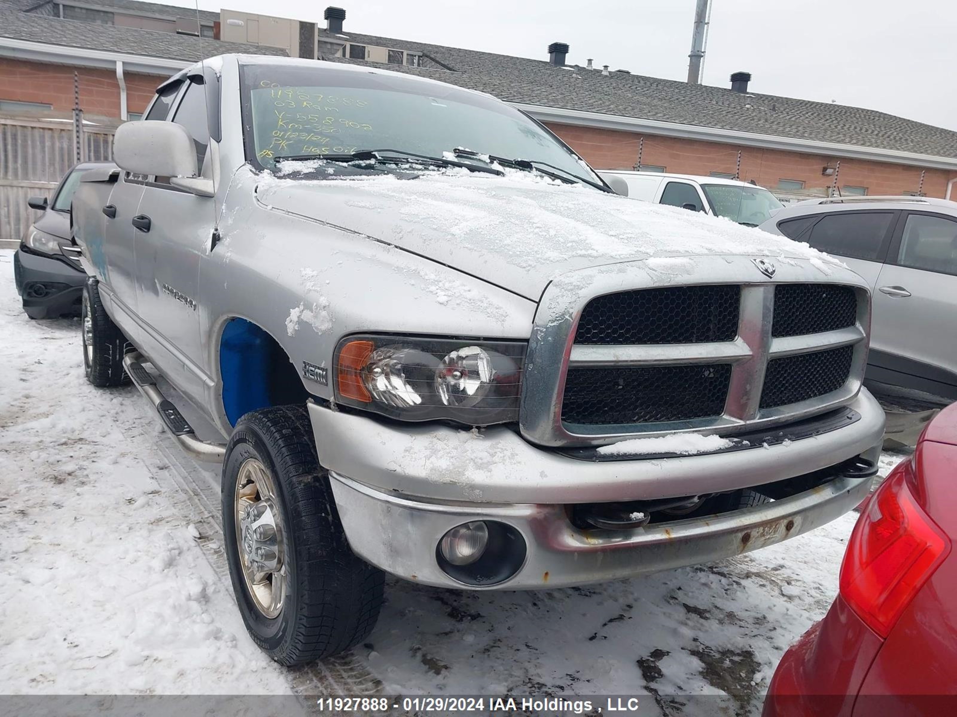 DODGE RAM 2003 1d7ku28d53j558902