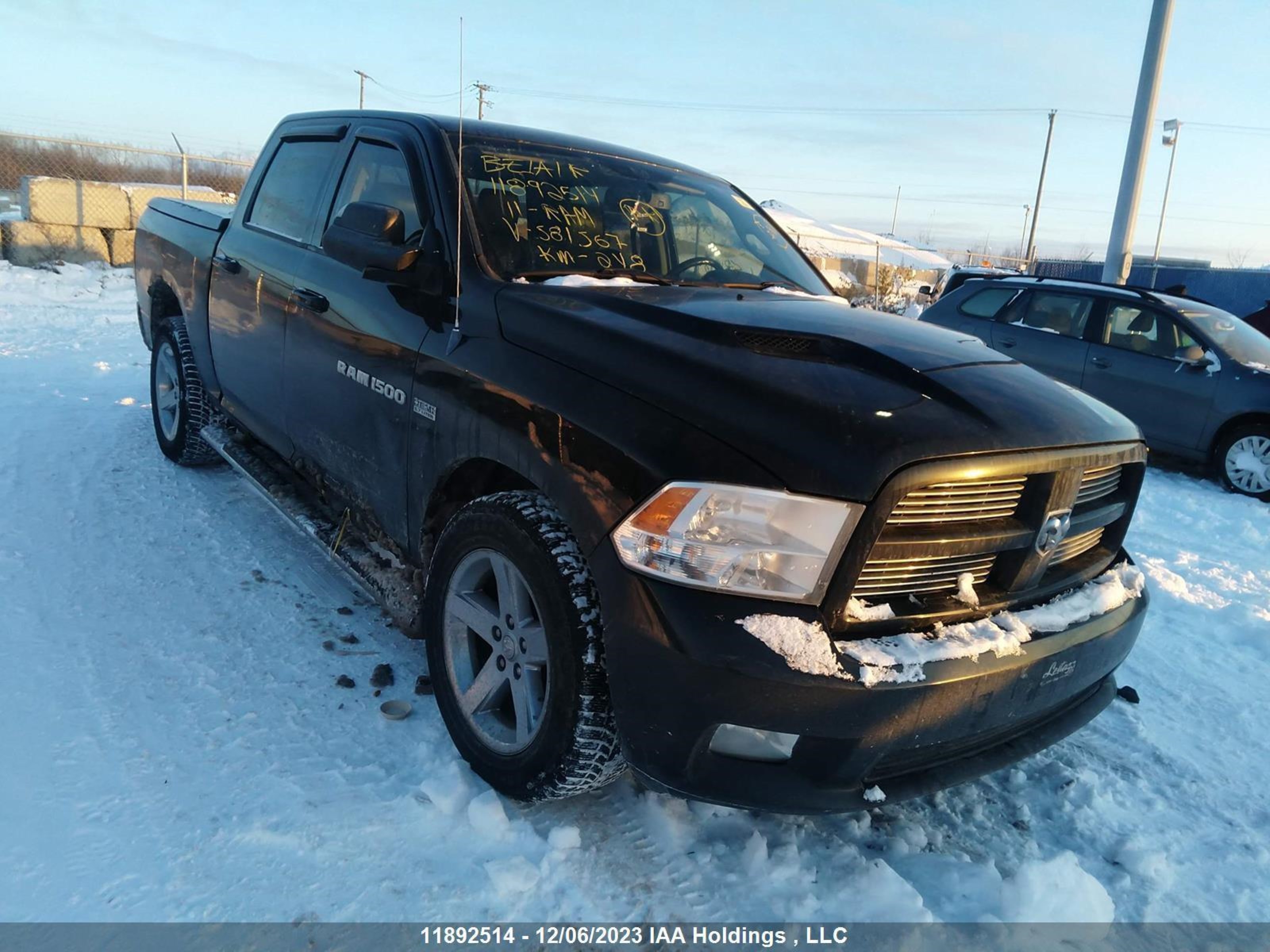 DODGE RAM 2011 1d7rv1ct4bs581567