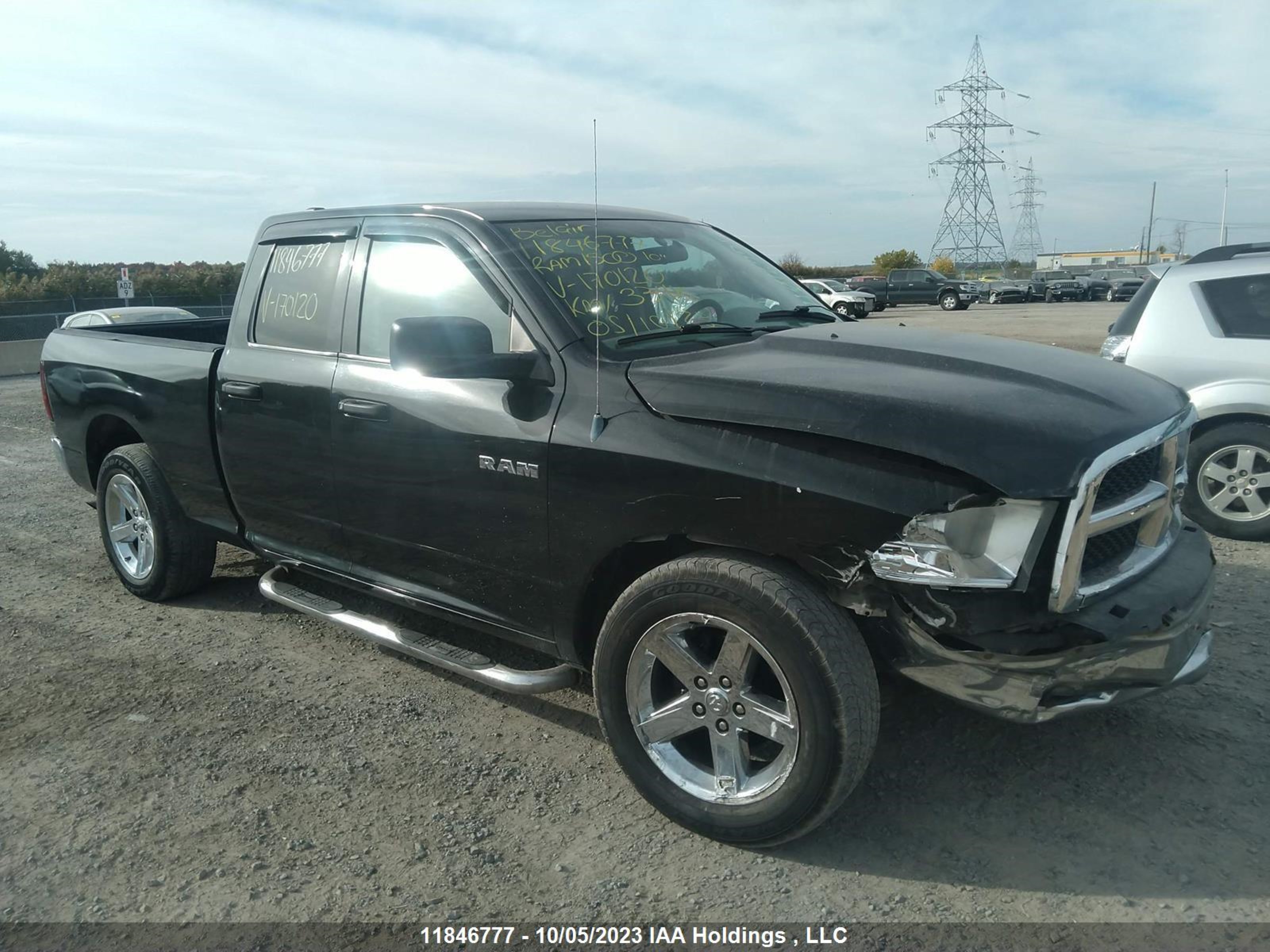 DODGE RAM 2010 1d7rv1gp6as170120