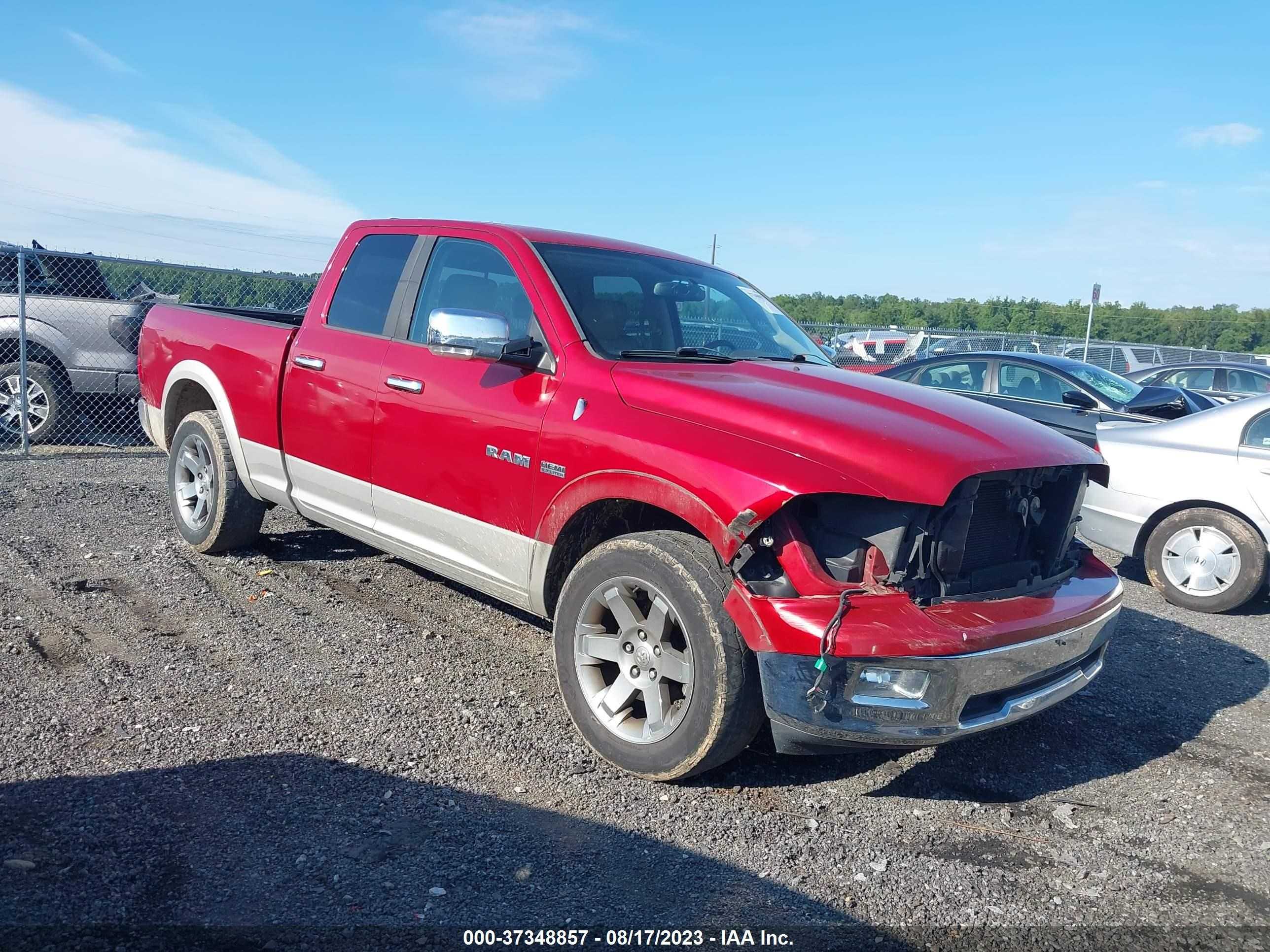 DODGE RAM 2010 1d7rv1gt2as257042