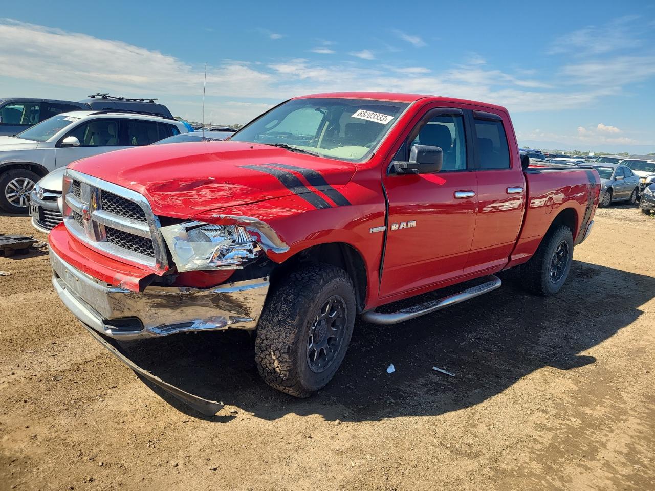 DODGE RAM 2010 1d7rv1gt4as131104