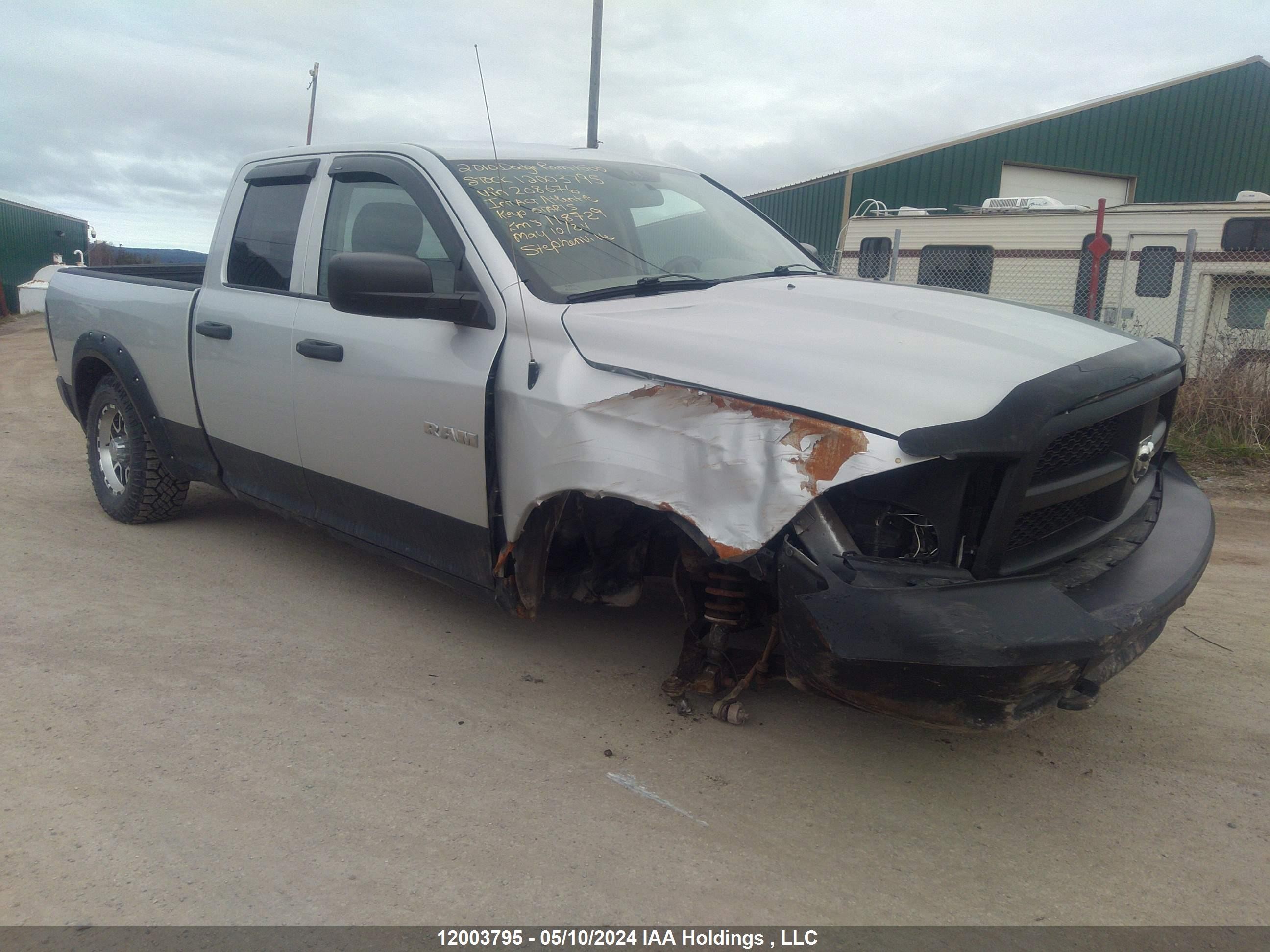 DODGE RAM 2010 1d7rv1gt7as208676