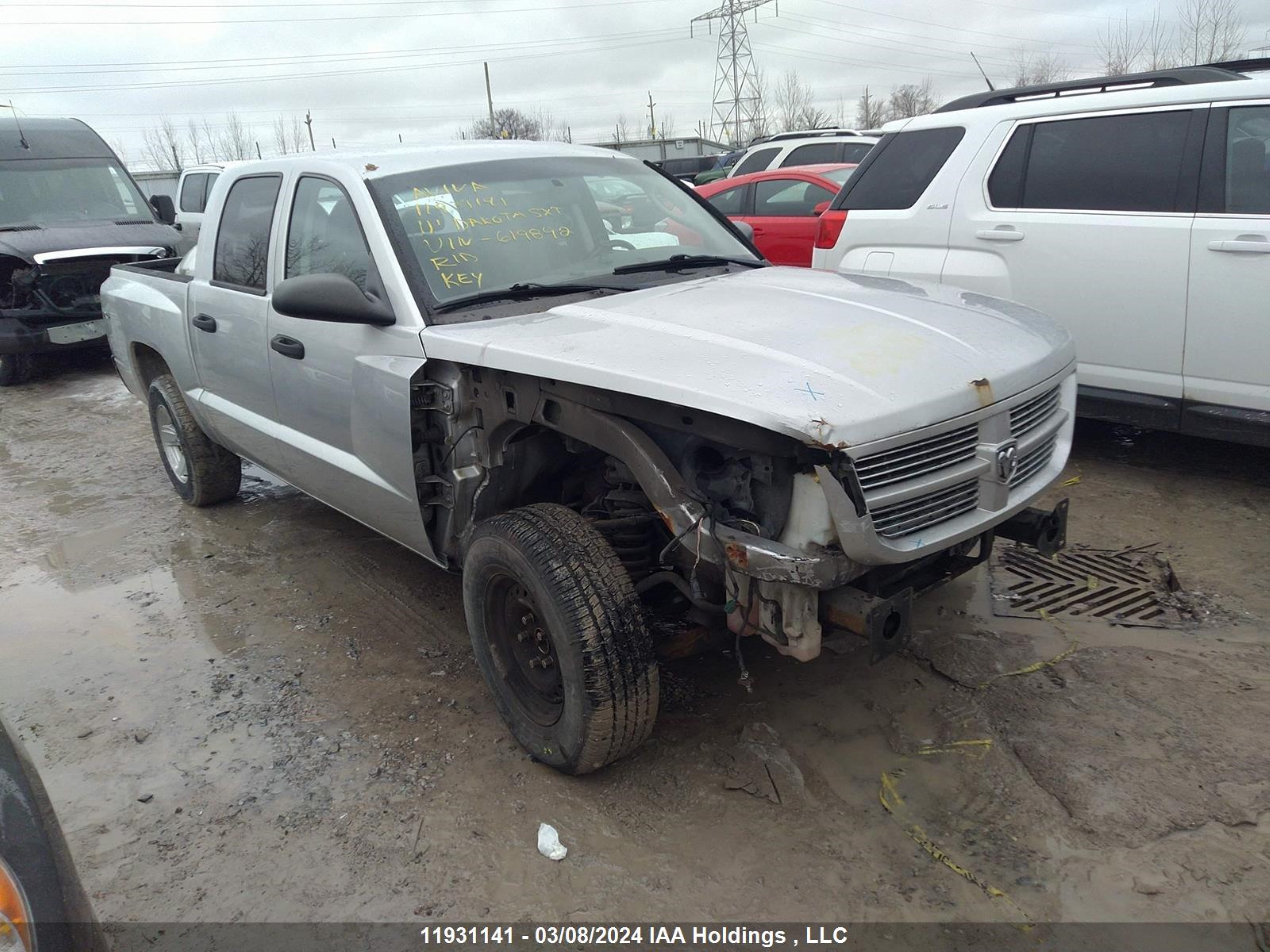 RAM DAKOTA 2011 1d7rw3gk6bs619892