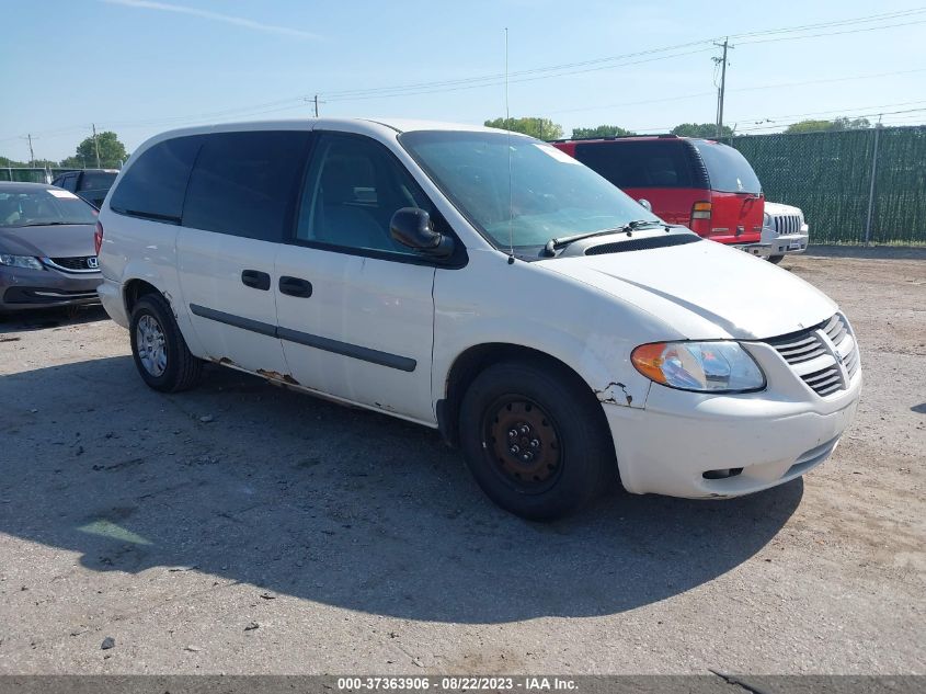 DODGE CARAVAN 2007 1d8gp24e17b242484