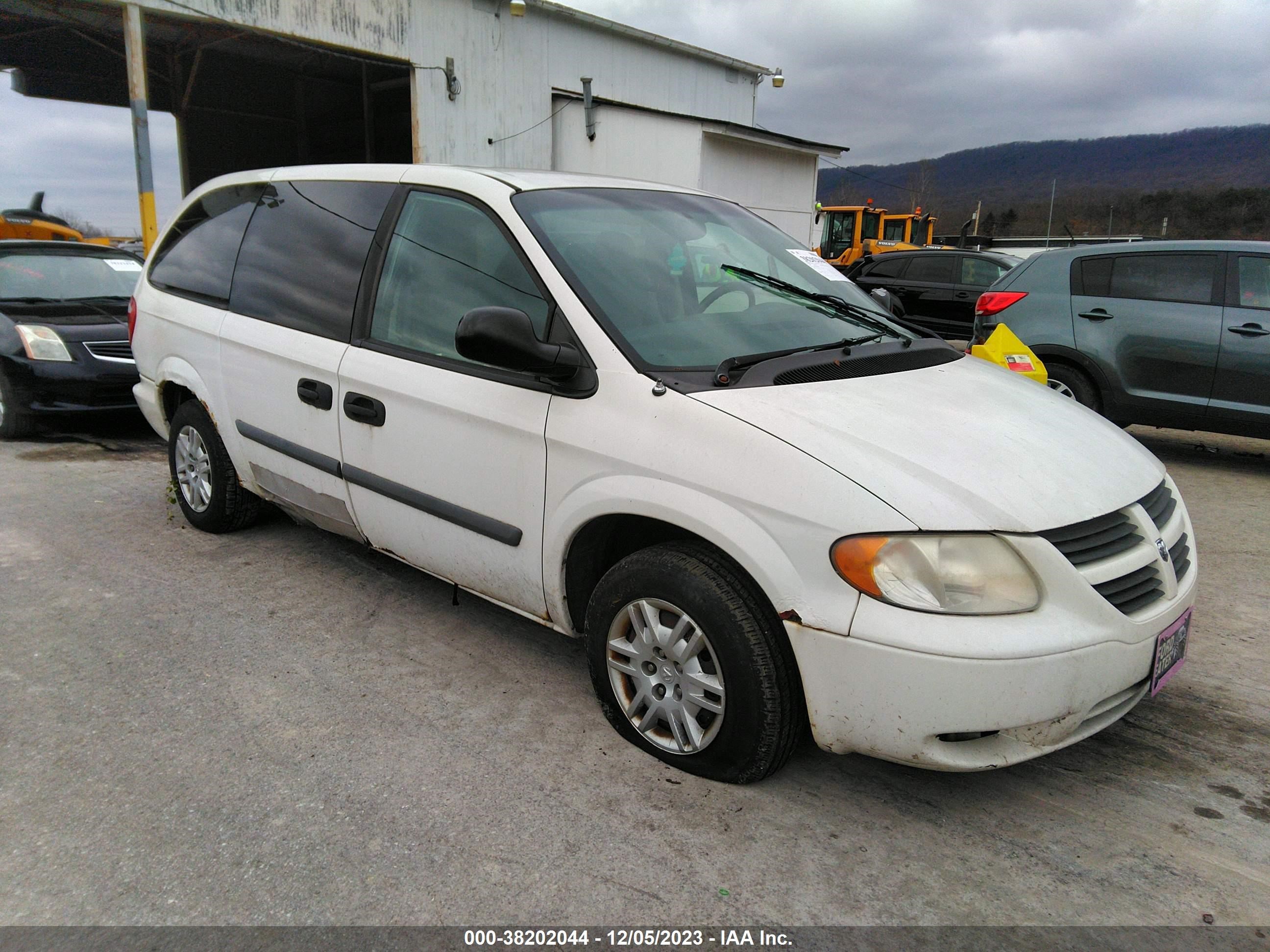 DODGE CARAVAN 2007 1d8gp24r17b192043