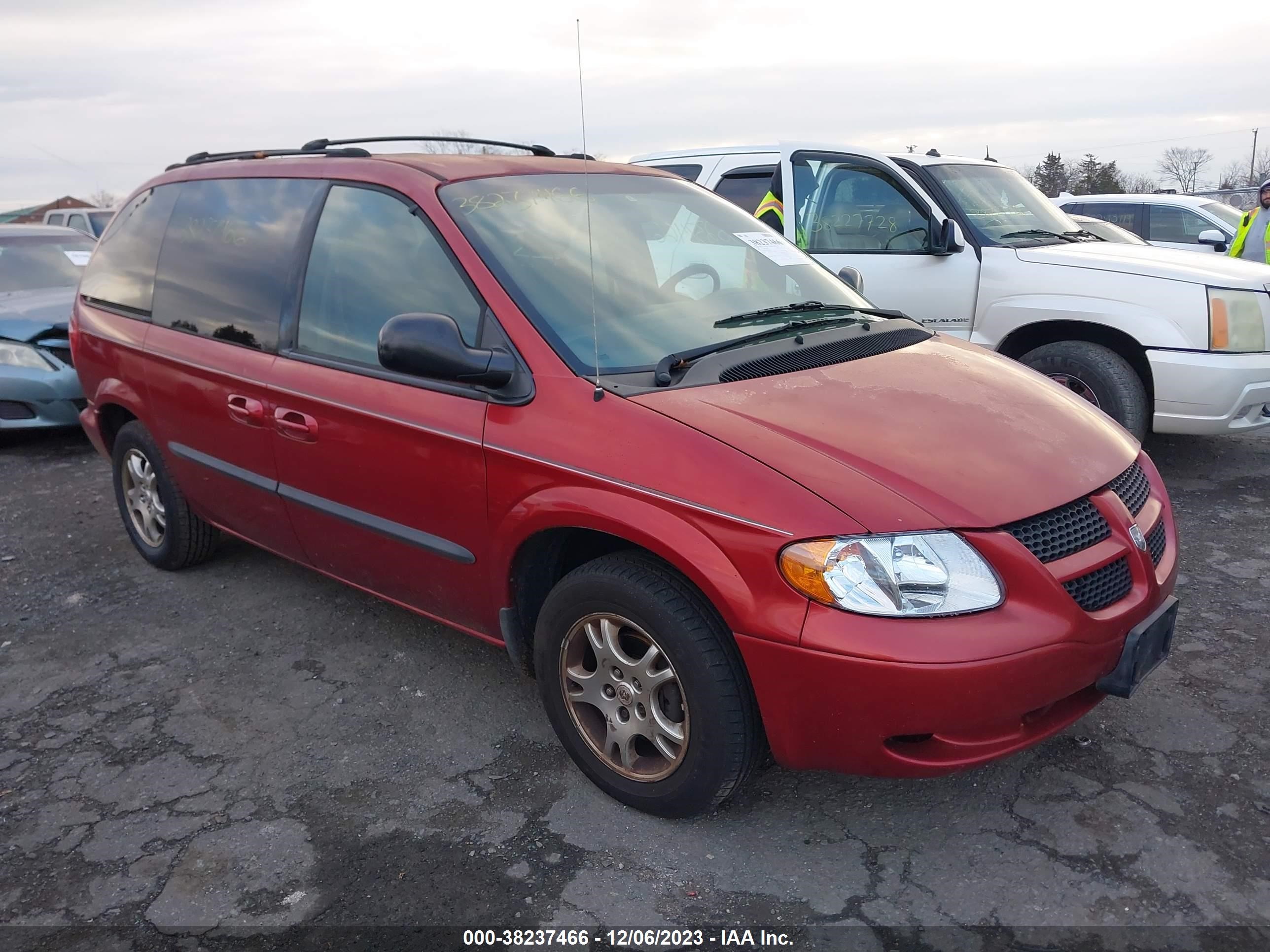 DODGE CARAVAN 2004 1d8gp45r34b500481