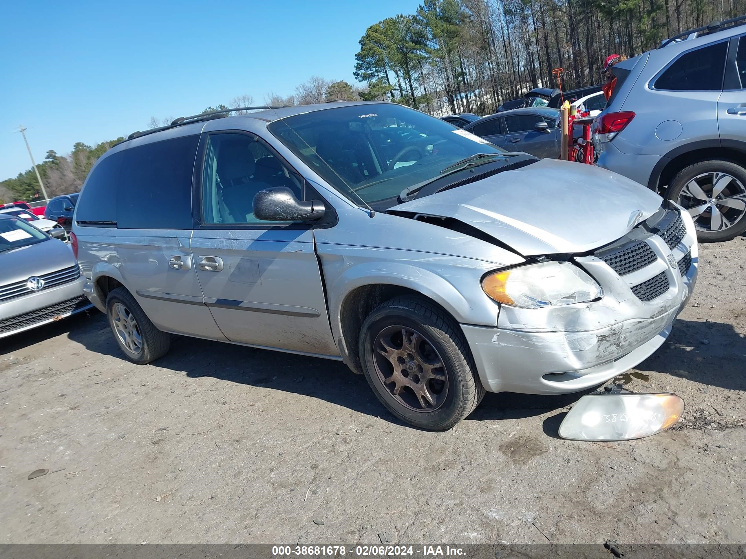 DODGE CARAVAN 2004 1d8gp45r84b502372