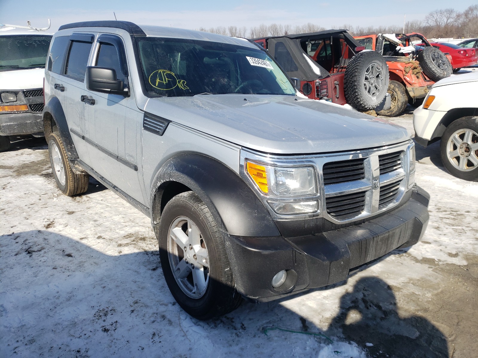 DODGE NITRO SXT 2007 1d8gt28k07w596873