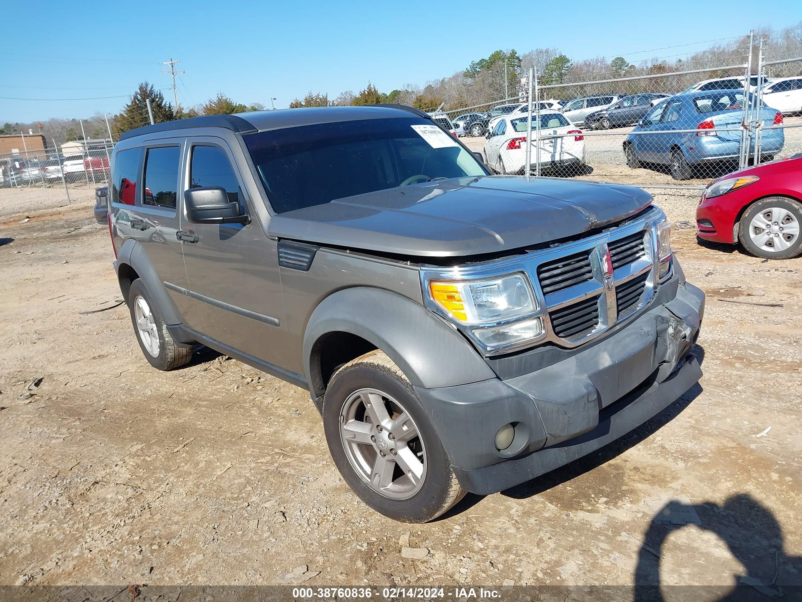 DODGE NITRO 2007 1d8gt28k17w502824