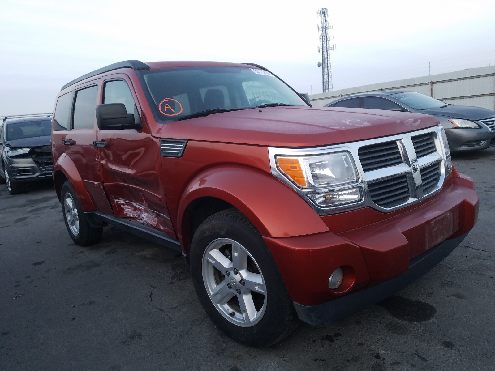 DODGE NITRO SXT 2007 1d8gt28k17w684749