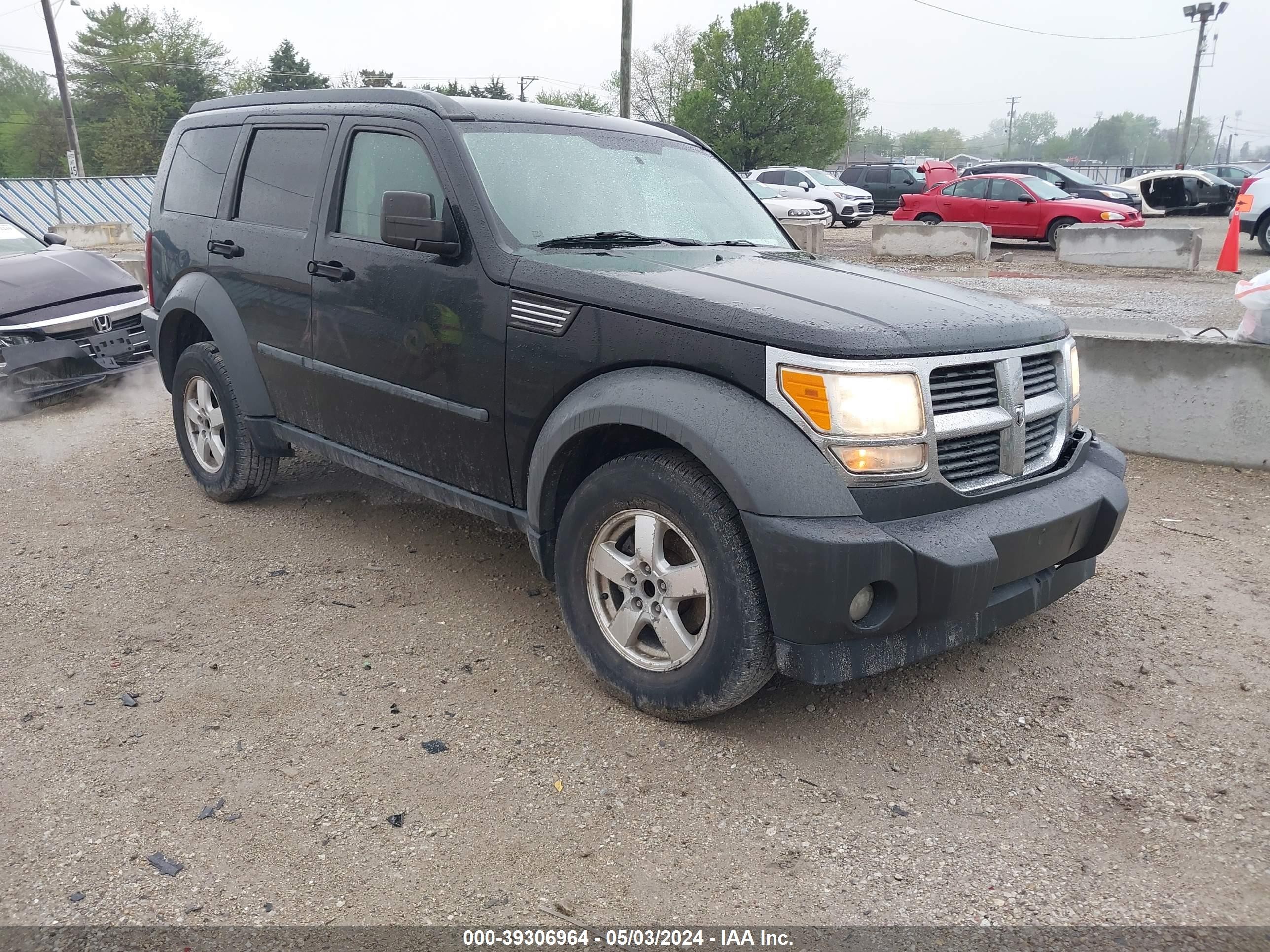 DODGE NITRO 2007 1d8gt28k37w614301