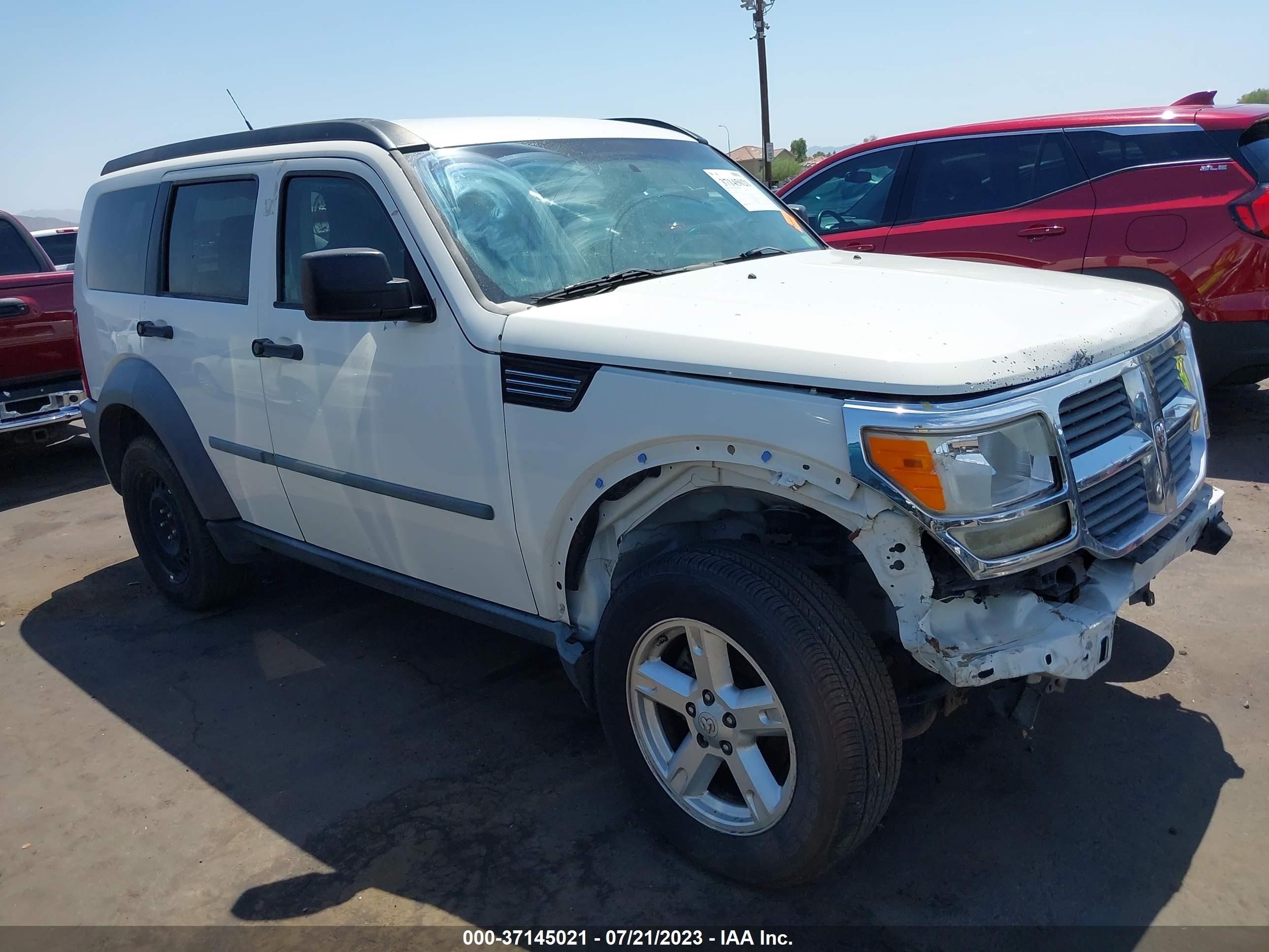 DODGE NITRO 2007 1d8gt28k47w733491