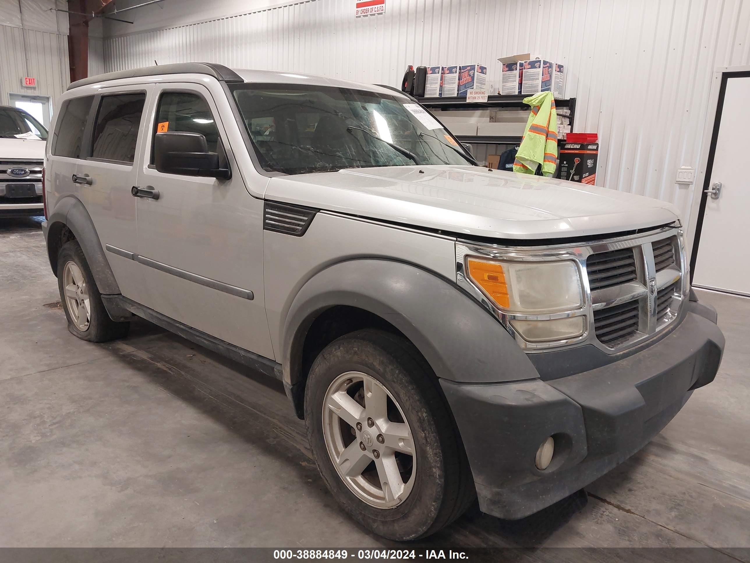 DODGE NITRO 2007 1d8gt28k87w502853