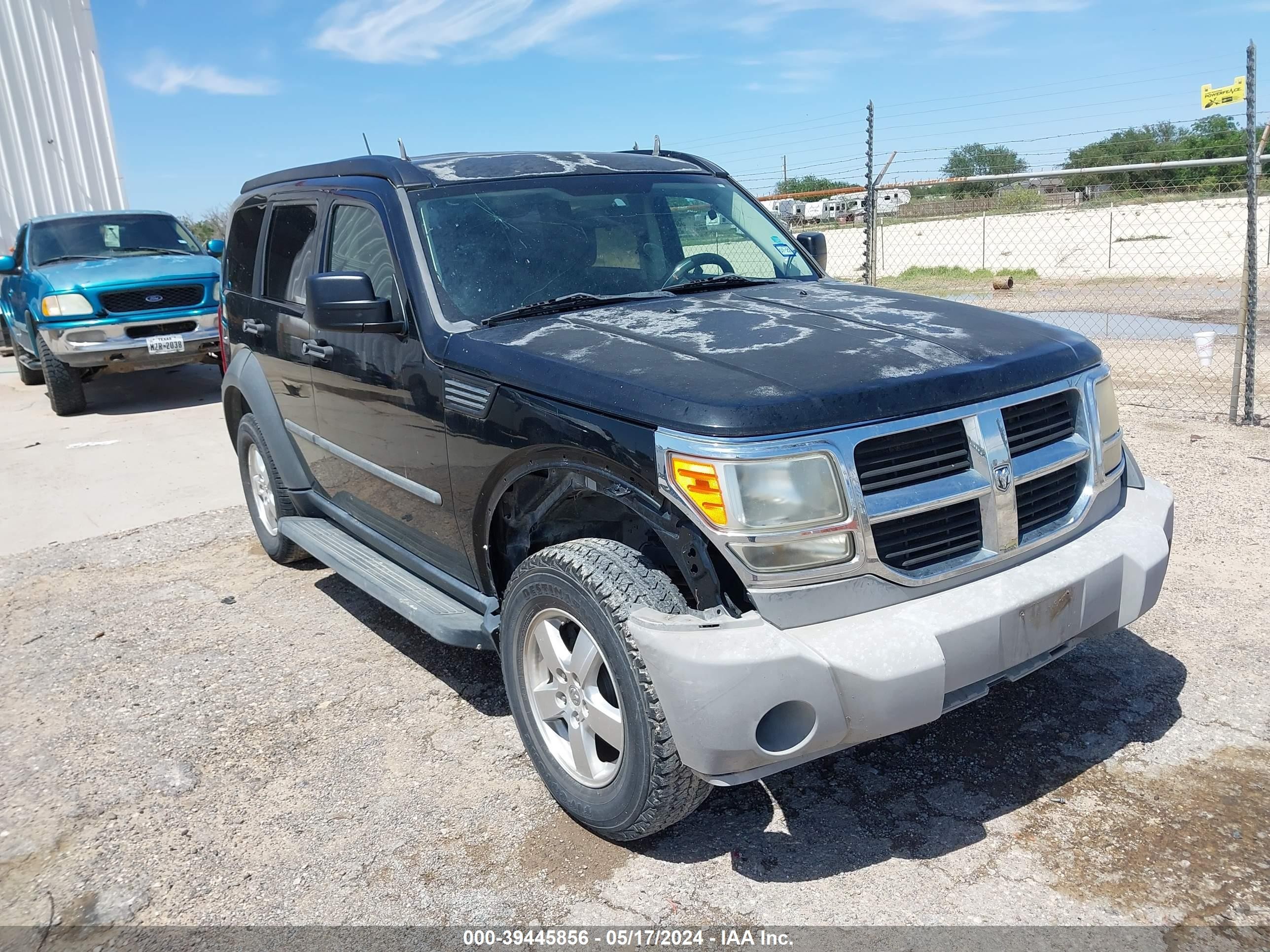 DODGE NITRO 2007 1d8gt28k87w610521