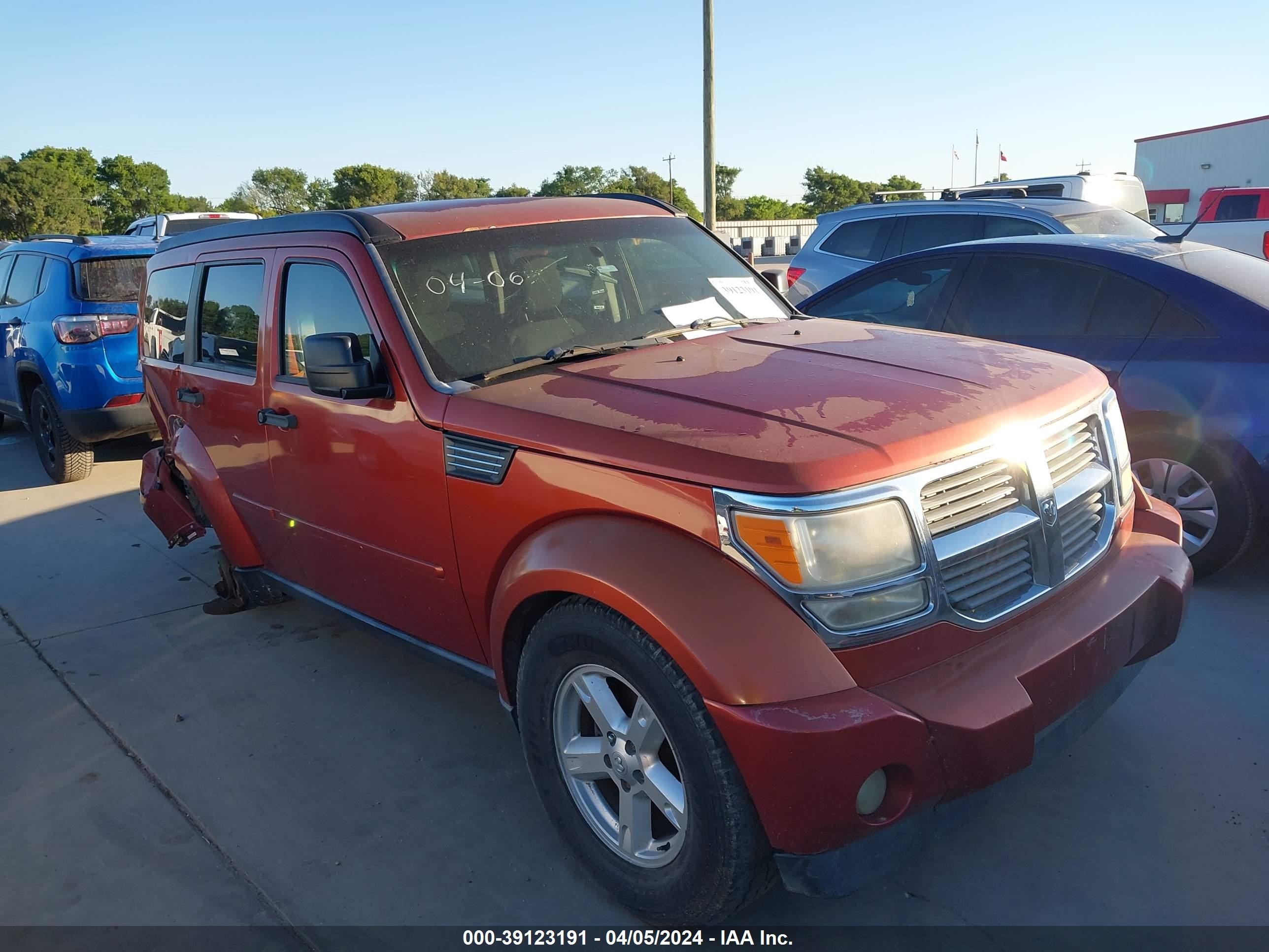 DODGE NITRO 2008 1d8gt28k88w126270