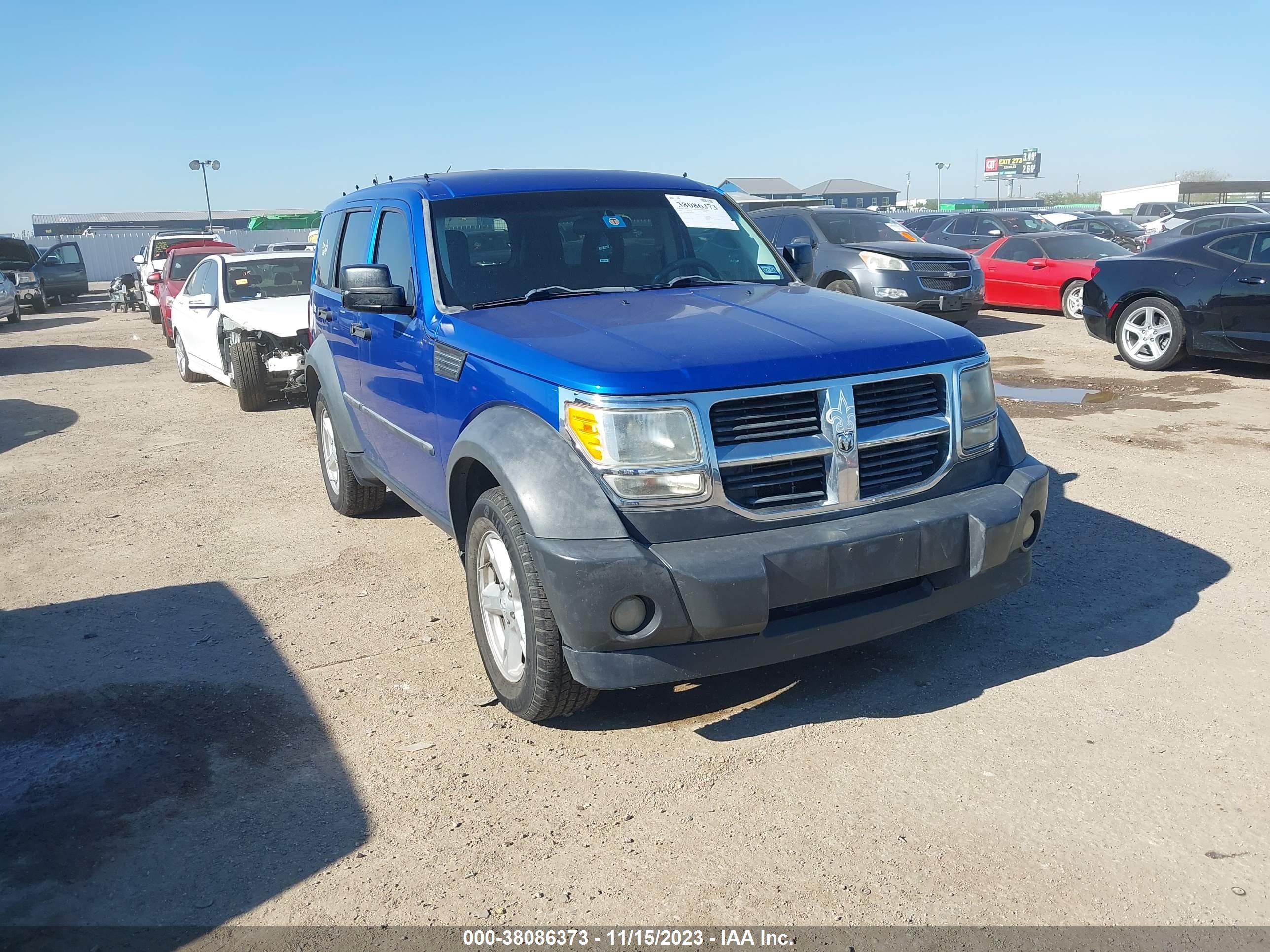 DODGE NITRO 2007 1d8gt28kx7w677900