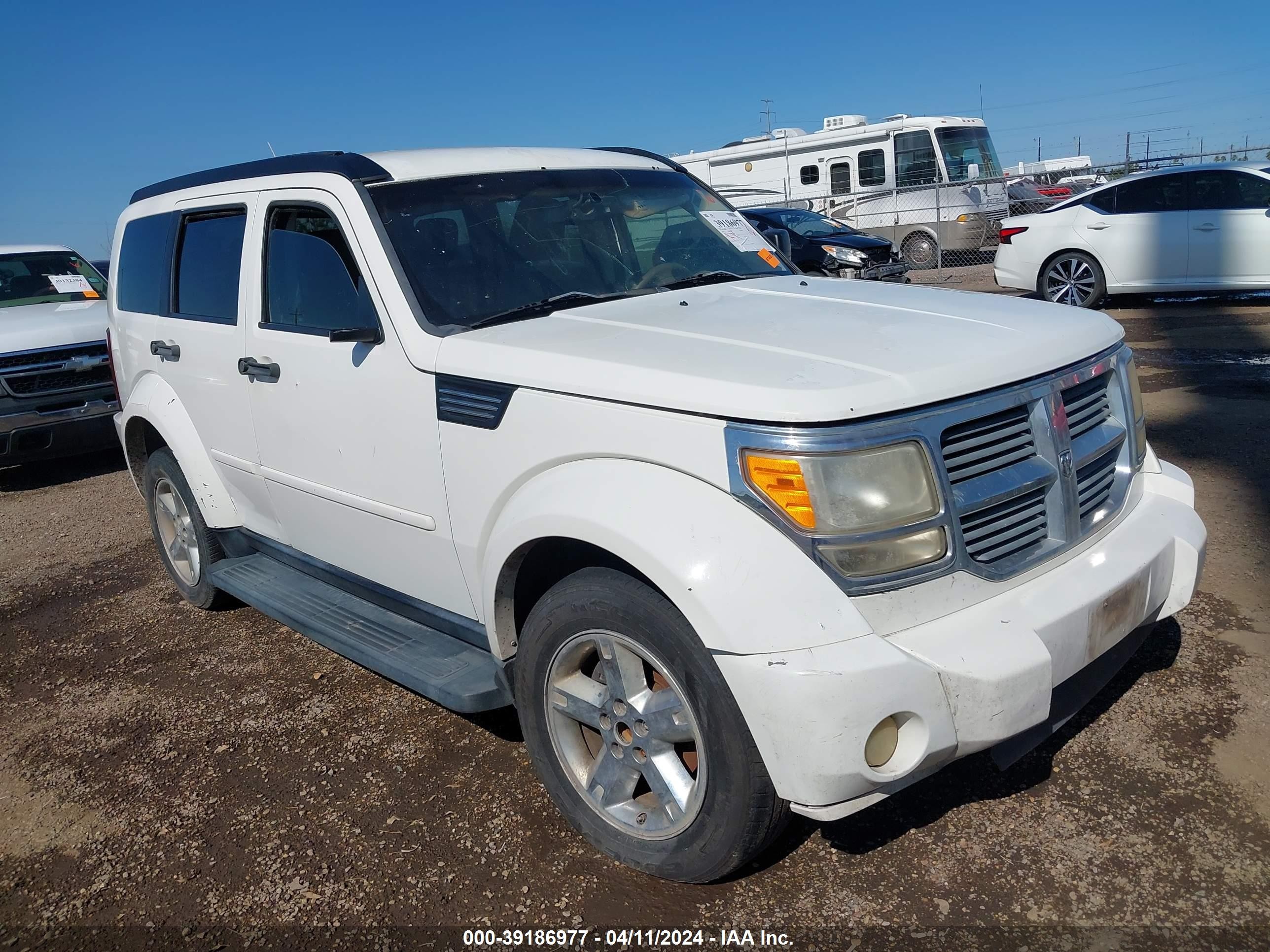 DODGE NITRO 2007 1d8gt58k27w585665