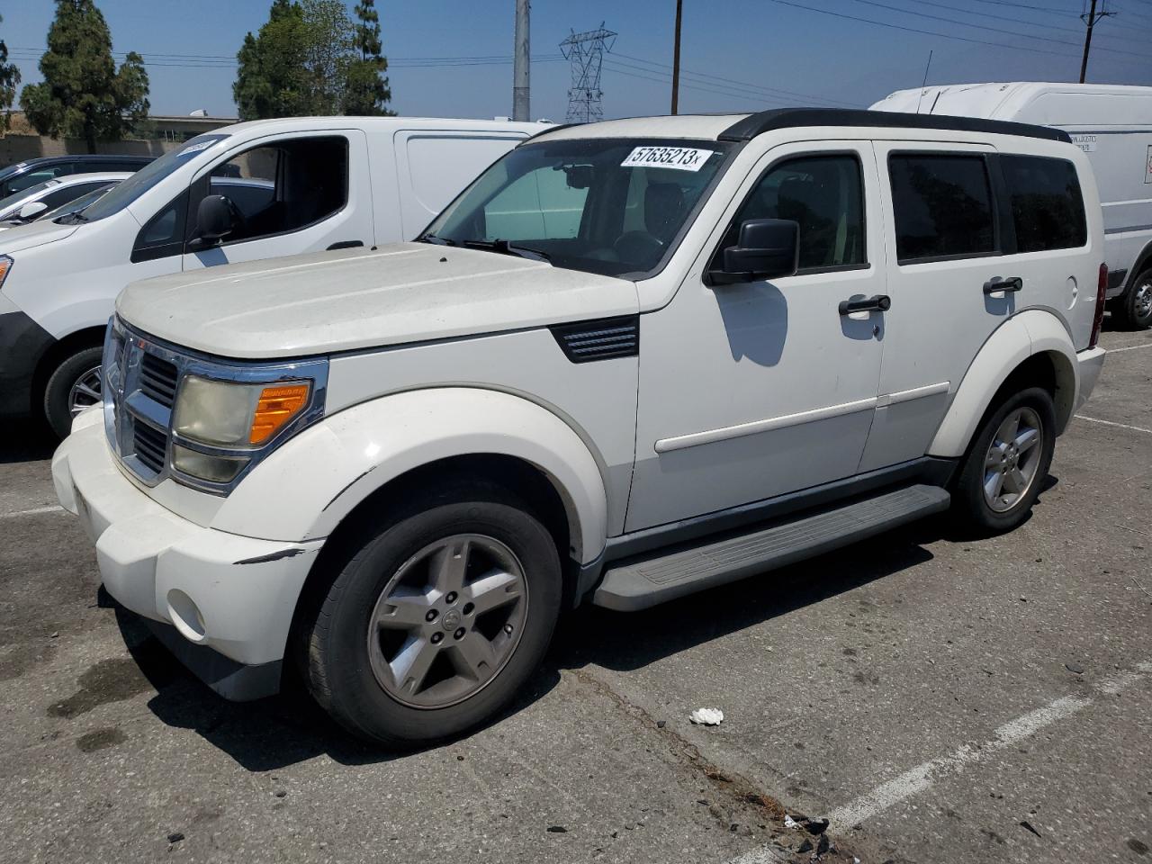 DODGE NITRO 2007 1d8gt58k27w619538