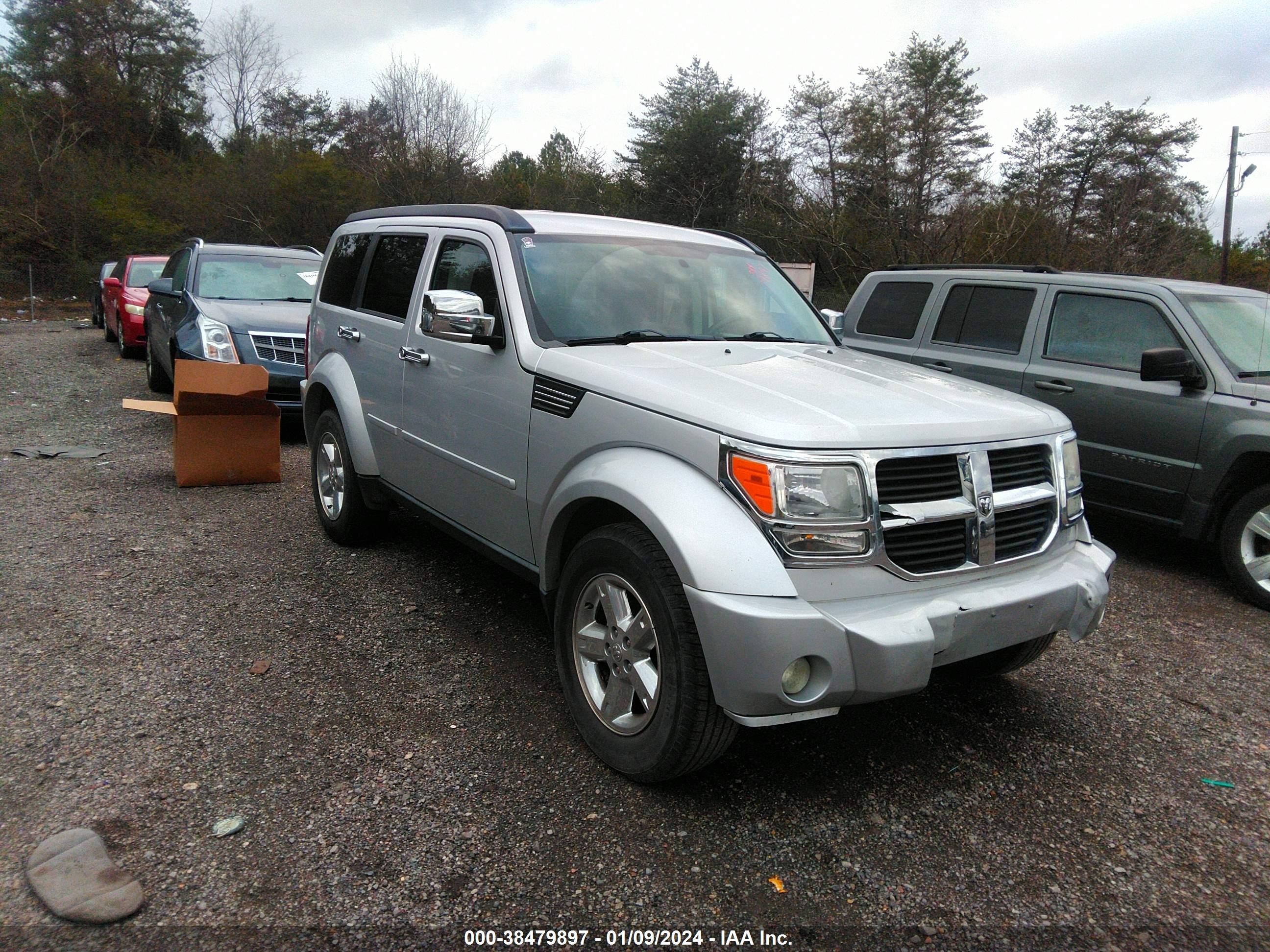 DODGE NITRO 2009 1d8gt58k39w518415