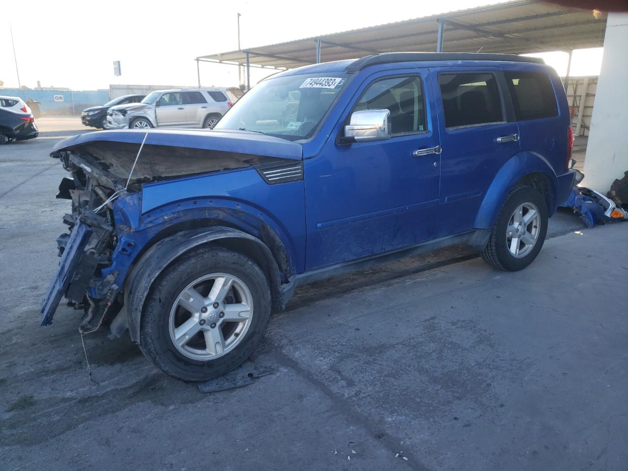 DODGE NITRO 2007 1d8gt58k47w591791