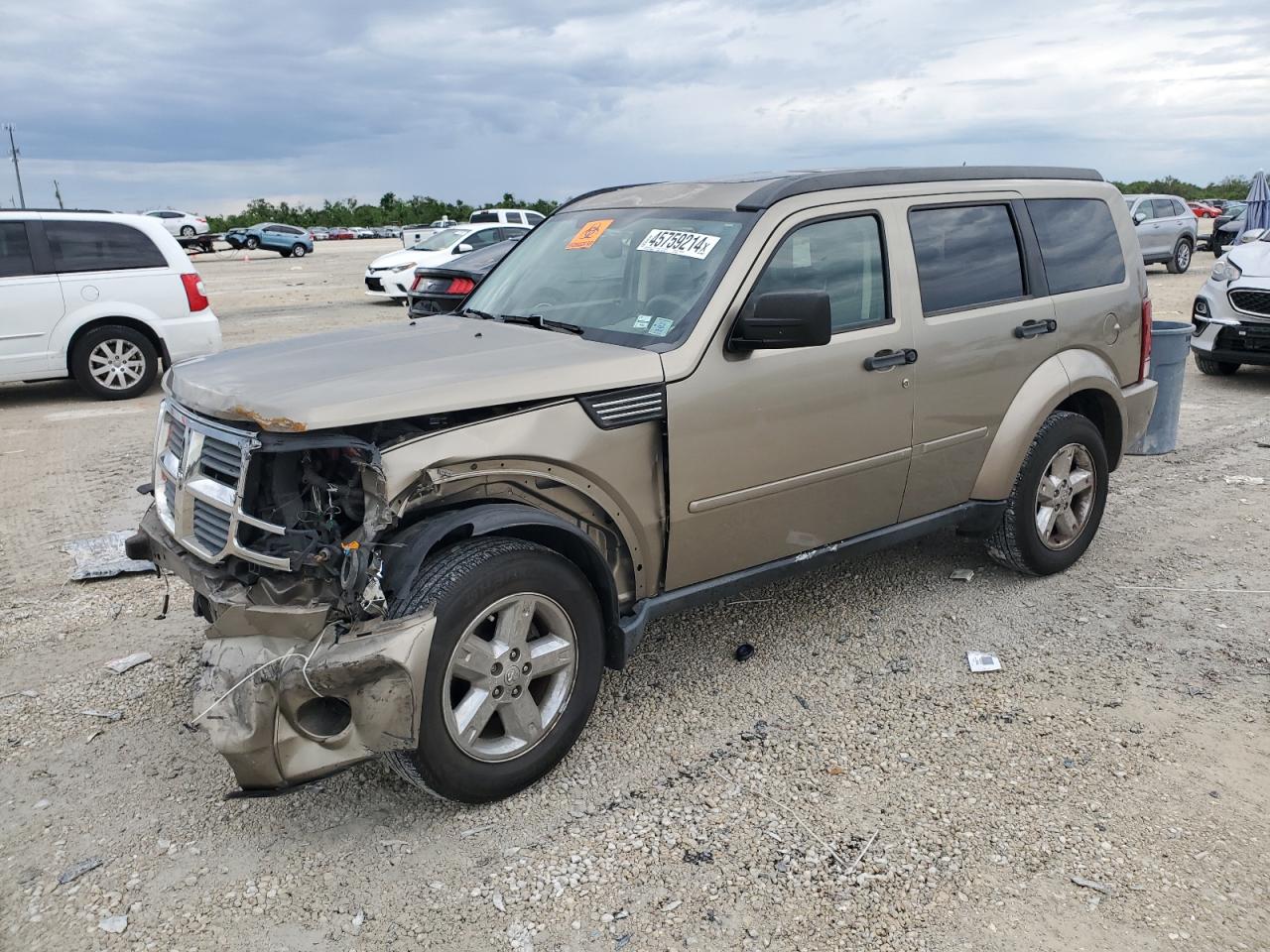 DODGE NITRO 2007 1d8gt58k77w551611