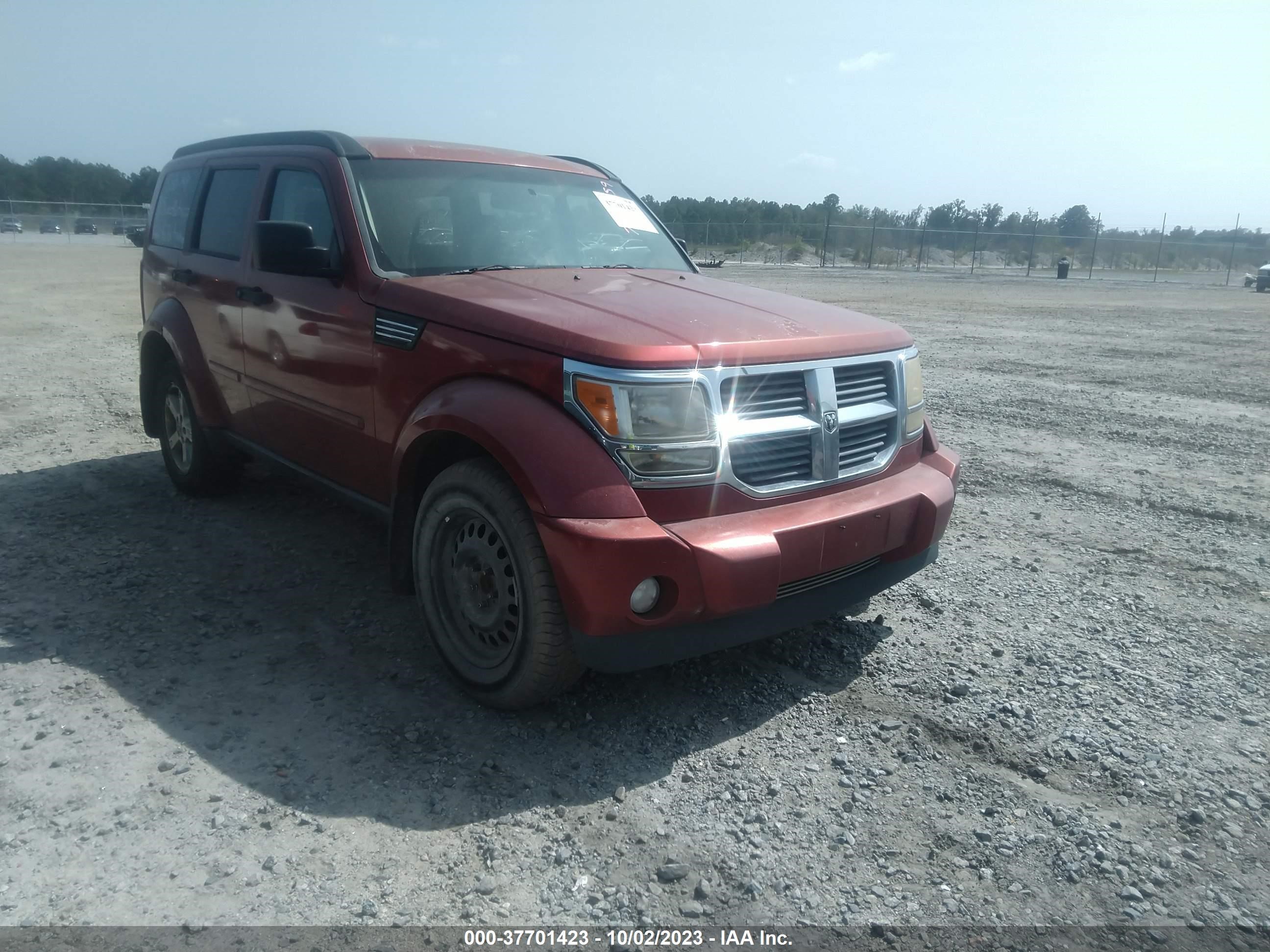 DODGE NITRO 2007 1d8gt58k77w733759