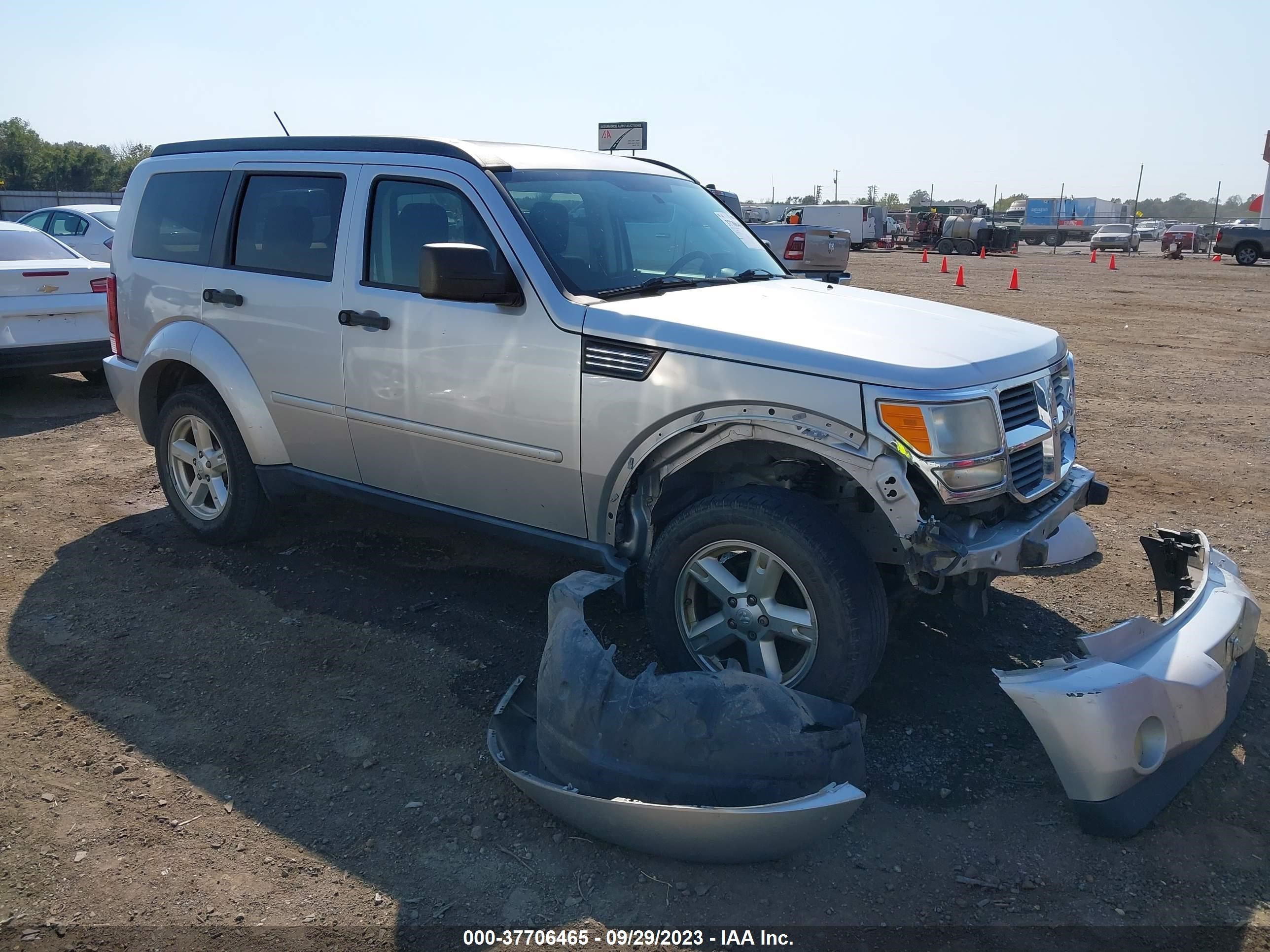 DODGE NITRO 2008 1d8gt58k78w168284