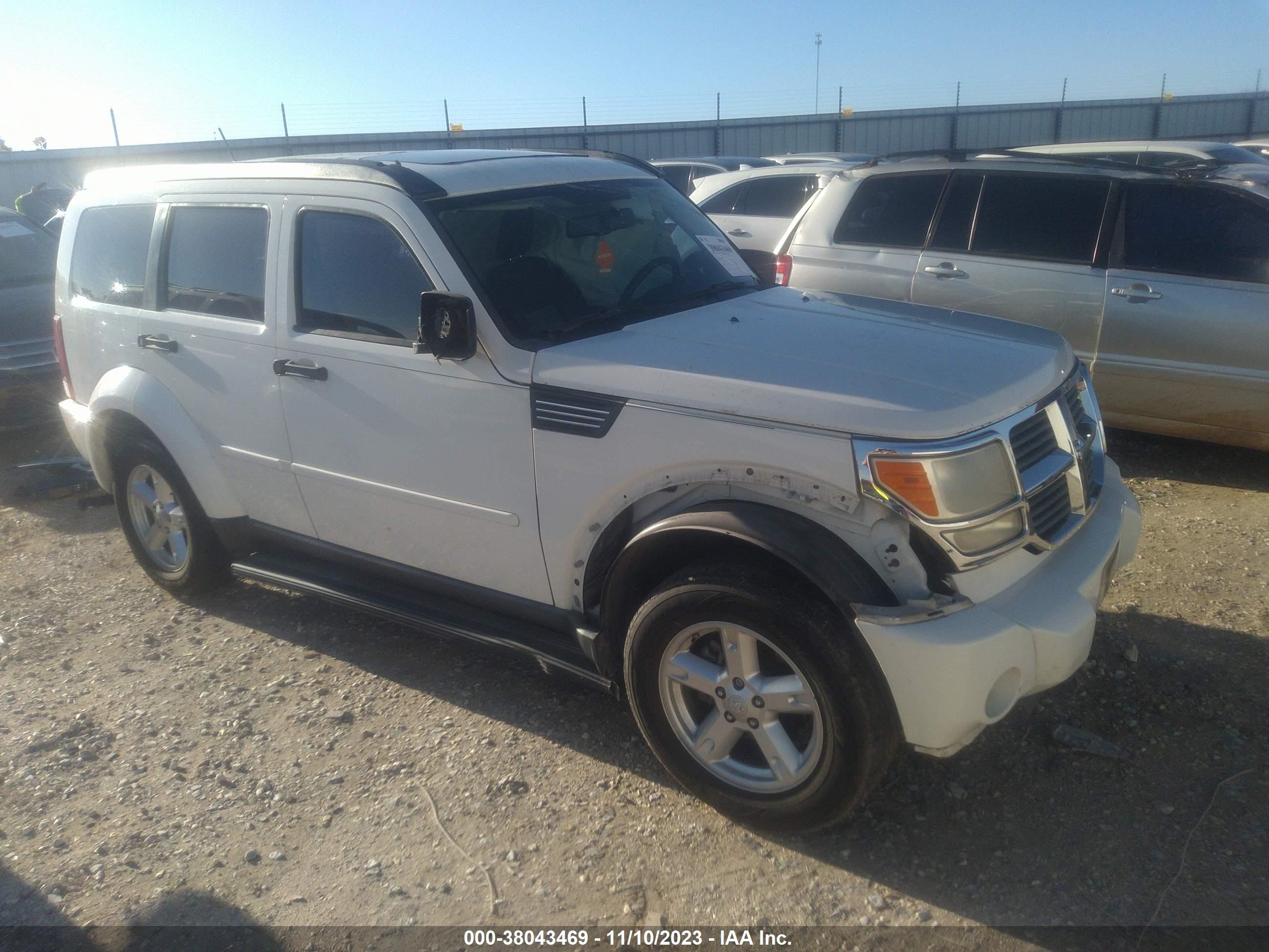 DODGE NITRO 2008 1d8gt58k88w127582