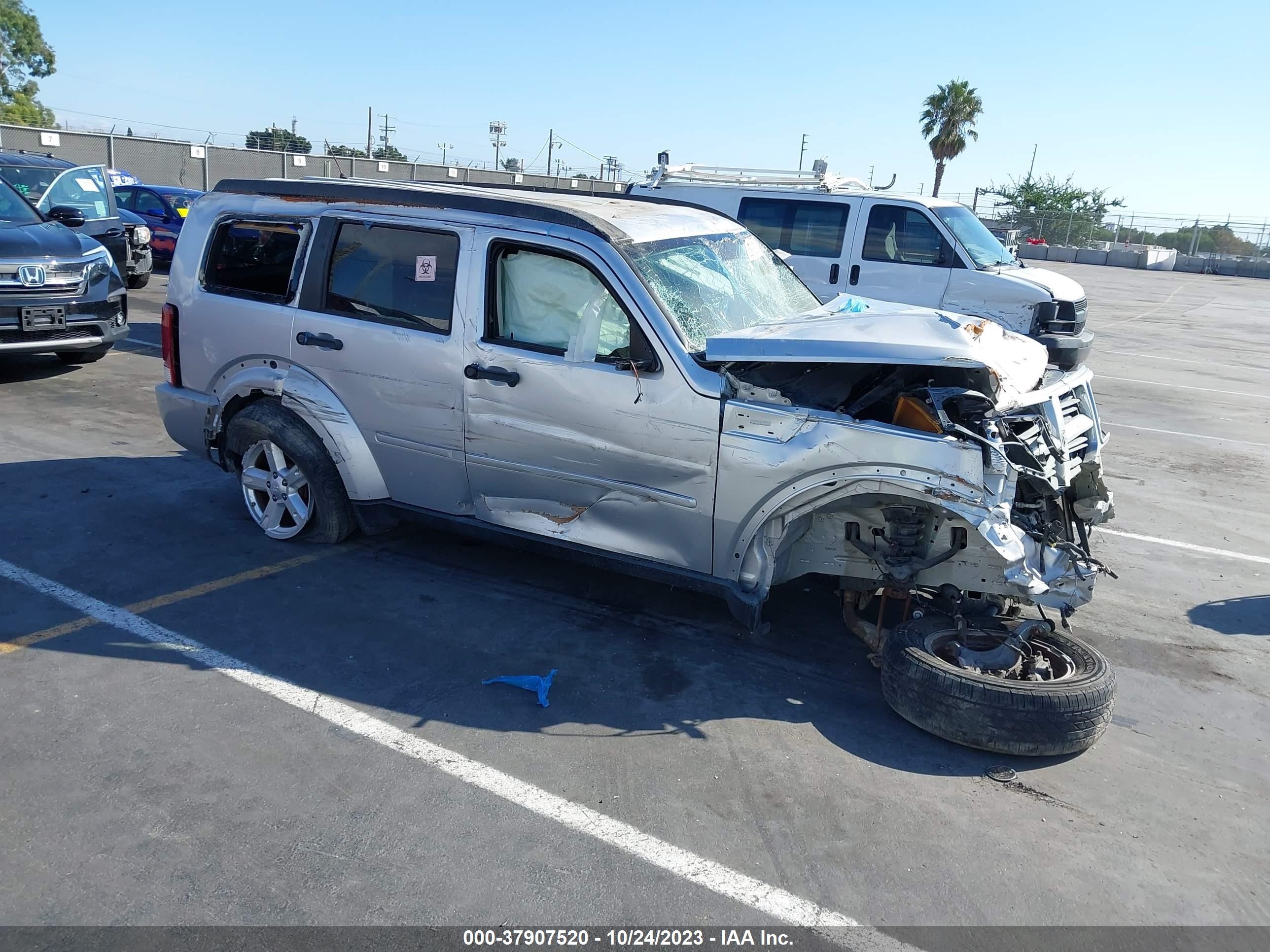 DODGE NITRO 2007 1d8gt58k97w578499