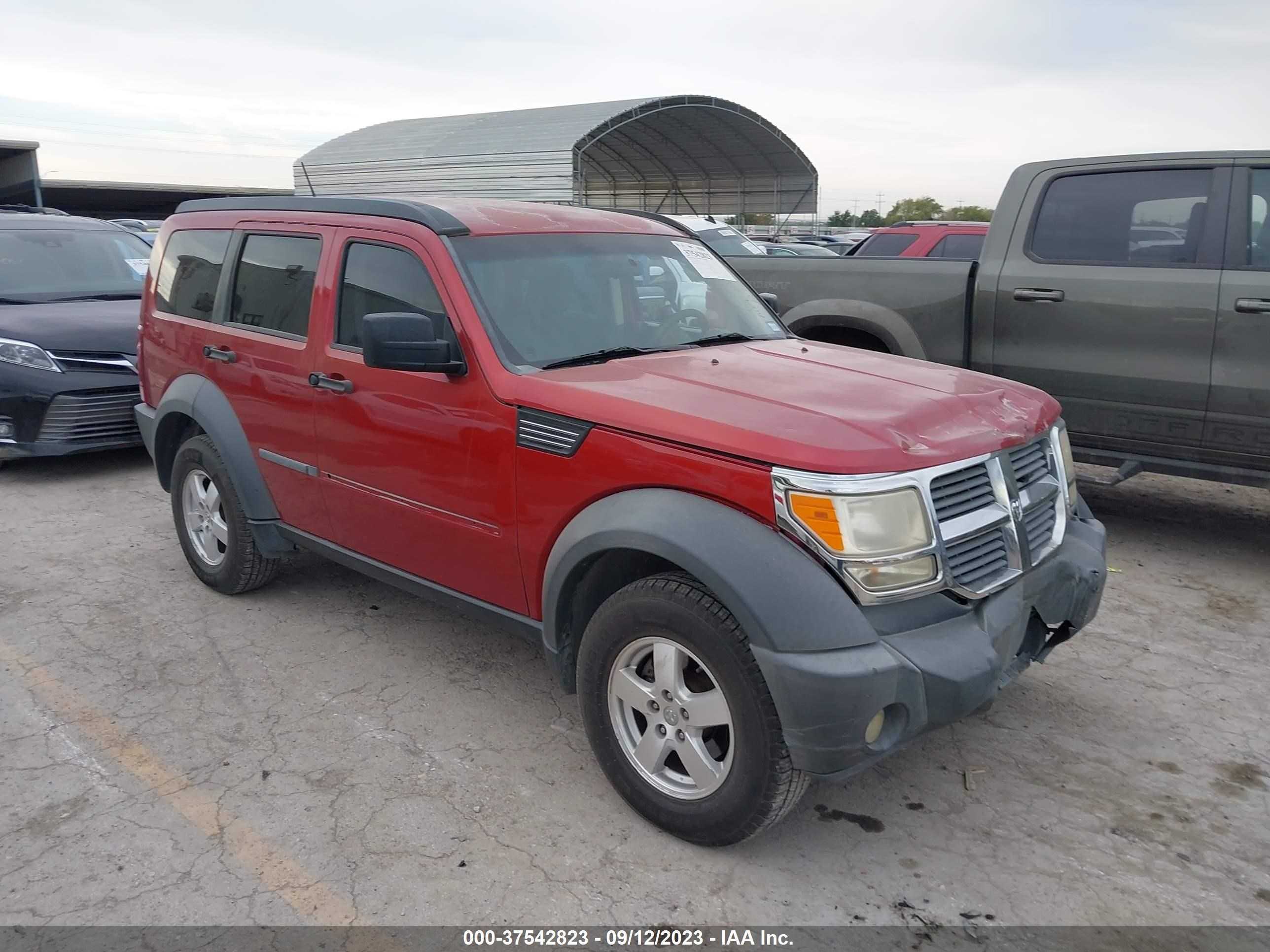 DODGE NITRO 2007 1d8gu28k17w640408