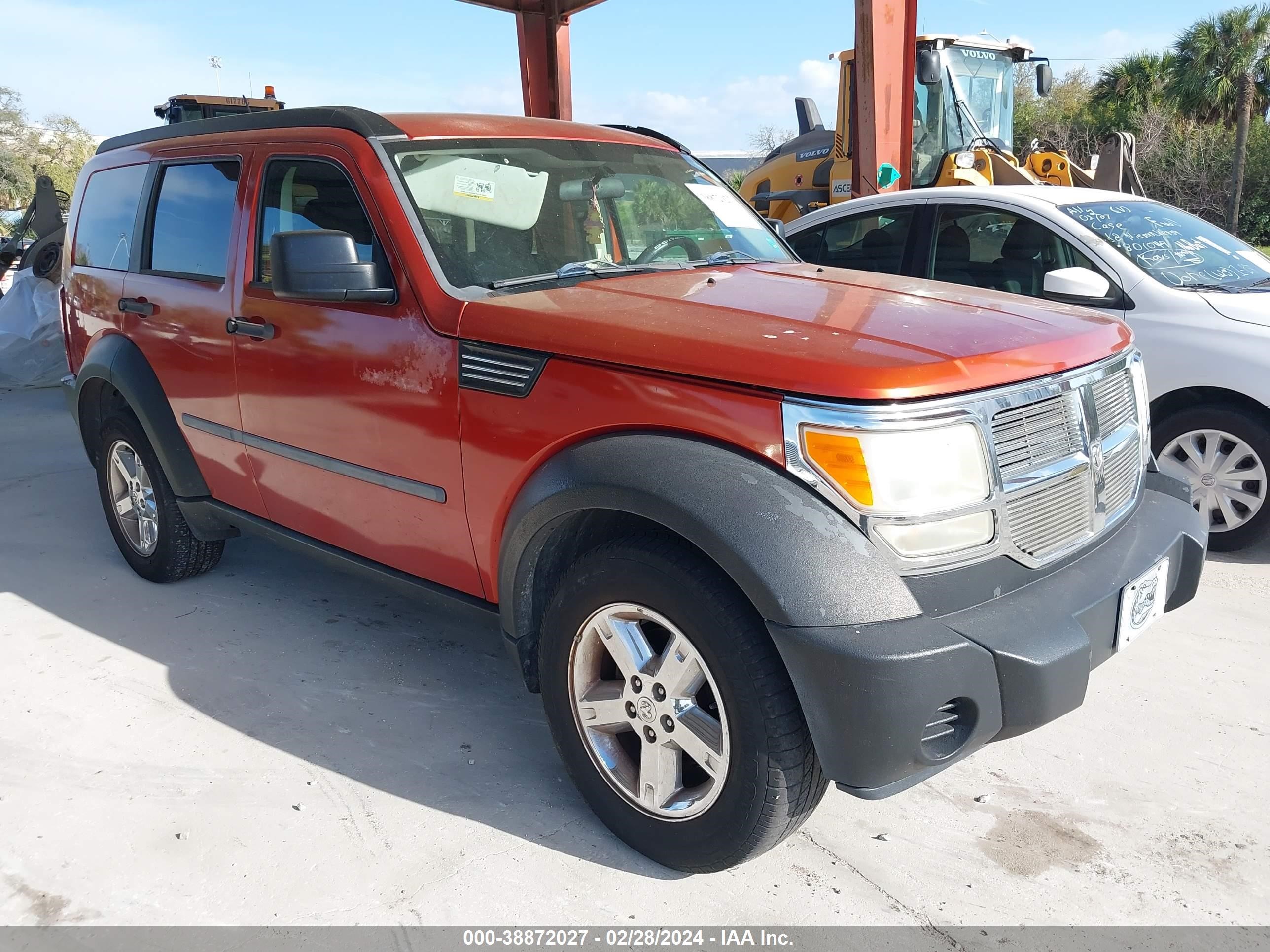 DODGE NITRO 2007 1d8gu28k47w608018