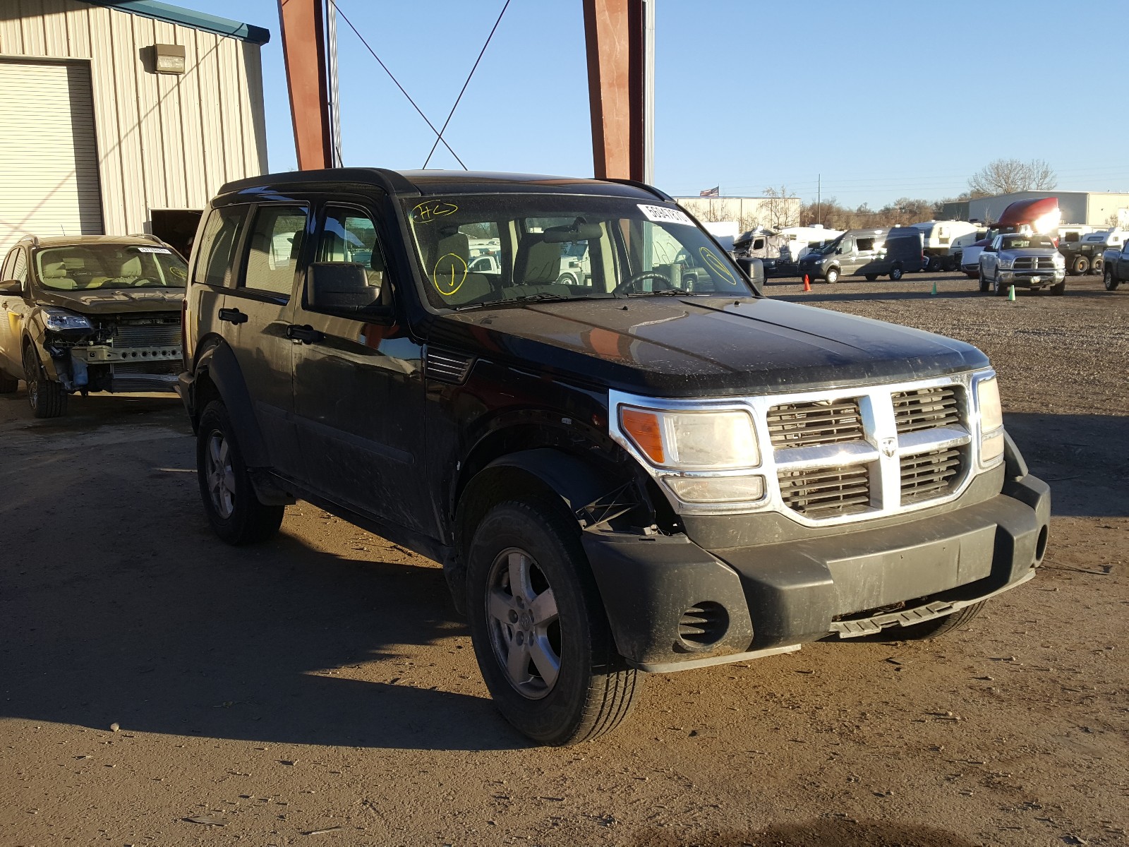 DODGE NITRO SXT 2007 1d8gu28k57w564823