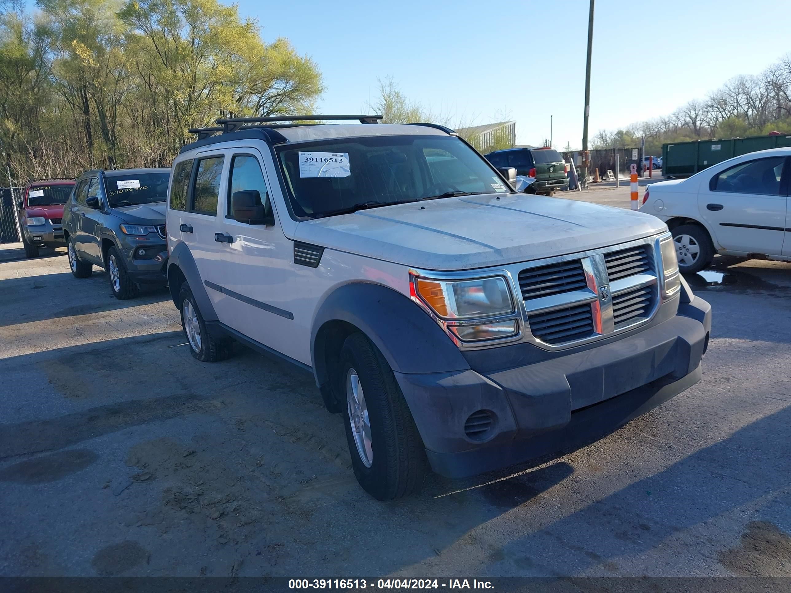 DODGE NITRO 2007 1d8gu28k77w518992