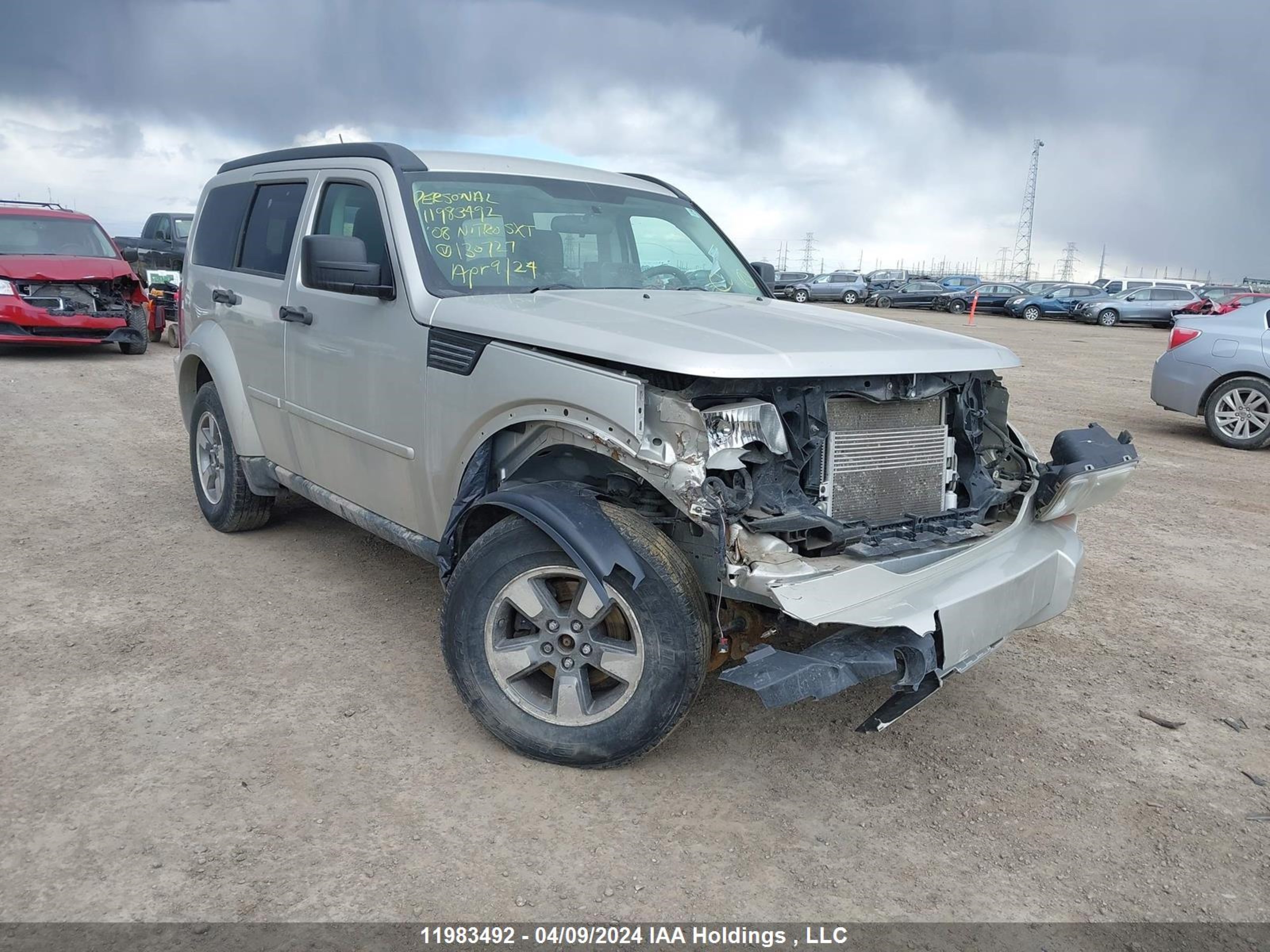 DODGE NITRO 2008 1d8gu28k78w130727