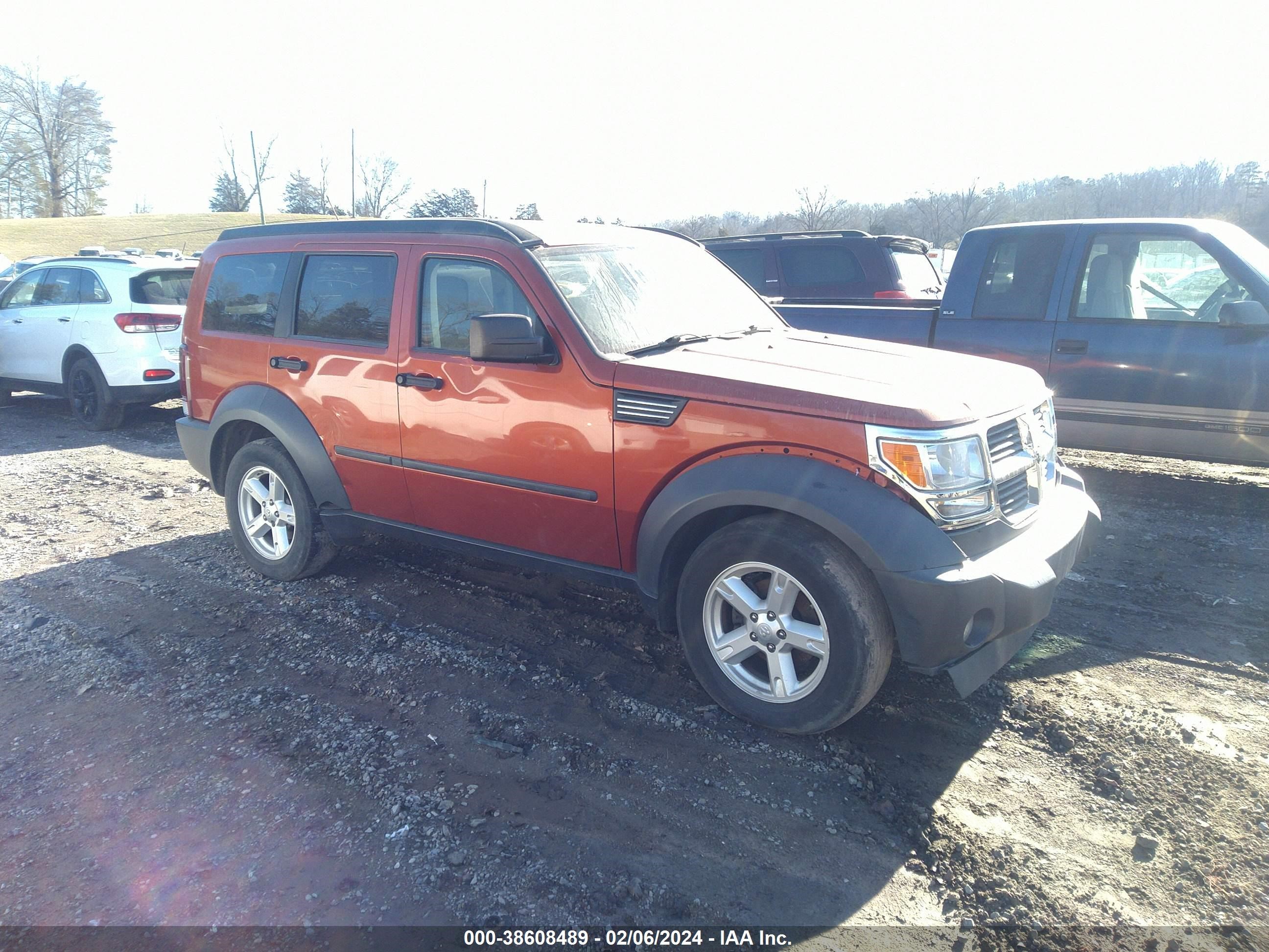 DODGE NITRO 2007 1d8gu28k87w586685