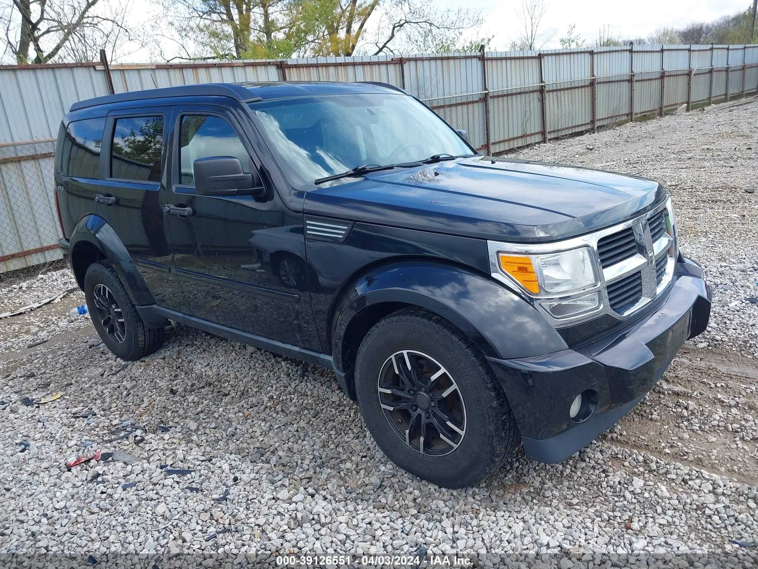 DODGE NITRO 2009 1d8gu28k99w549308