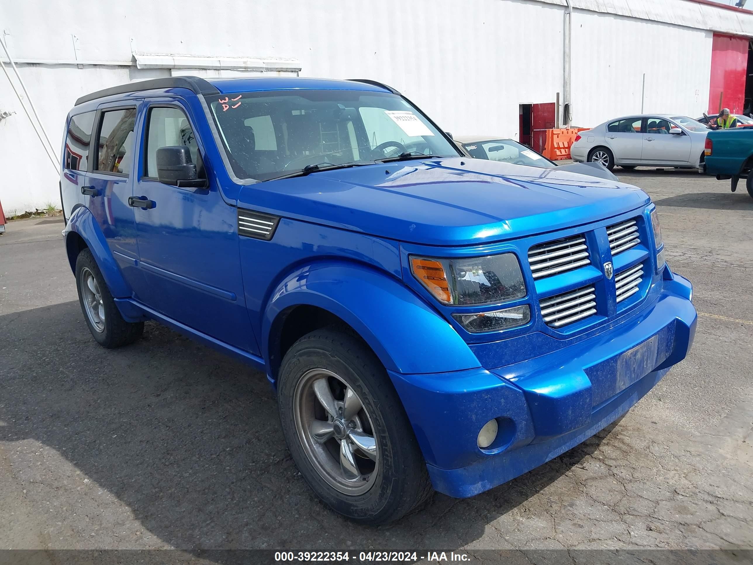 DODGE NITRO 2007 1d8gu58637w626370