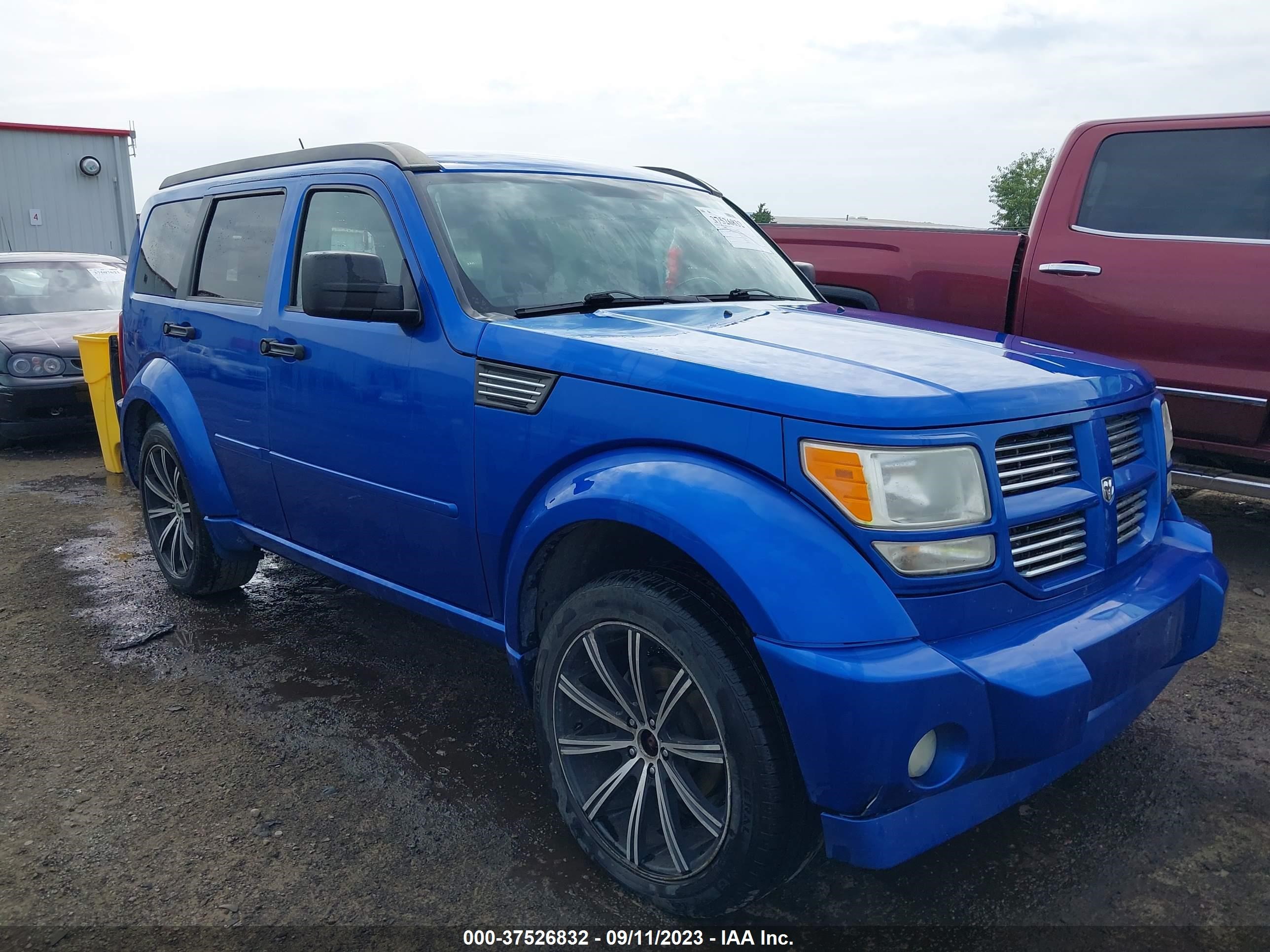 DODGE NITRO 2007 1d8gu58637w727229