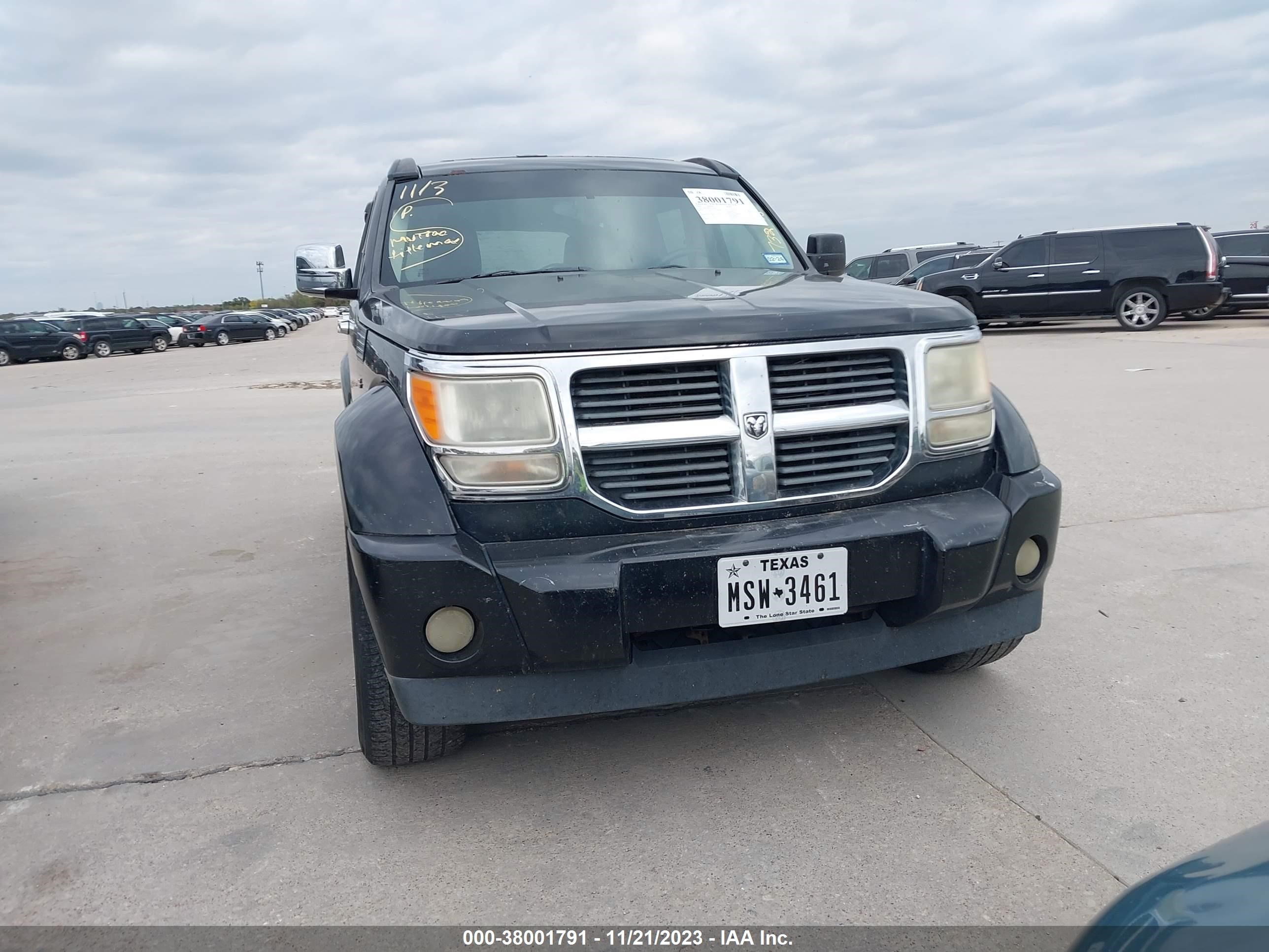 DODGE NITRO 2007 1d8gu58637w732138