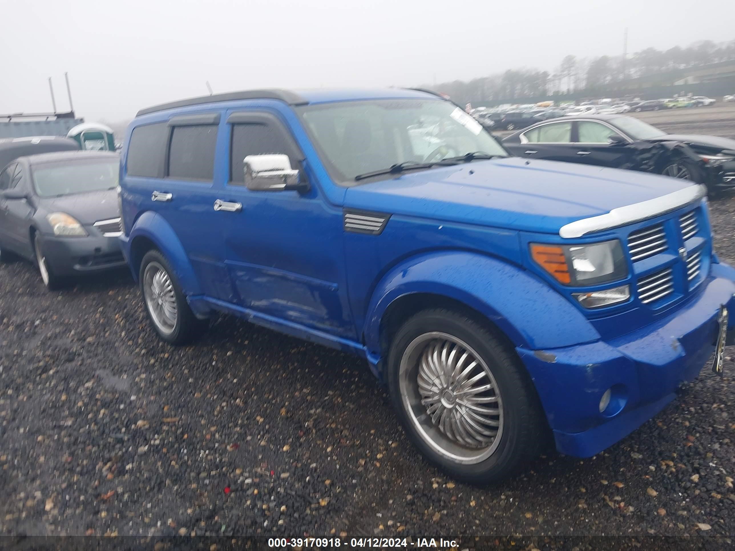 DODGE NITRO 2007 1d8gu586x7w669541